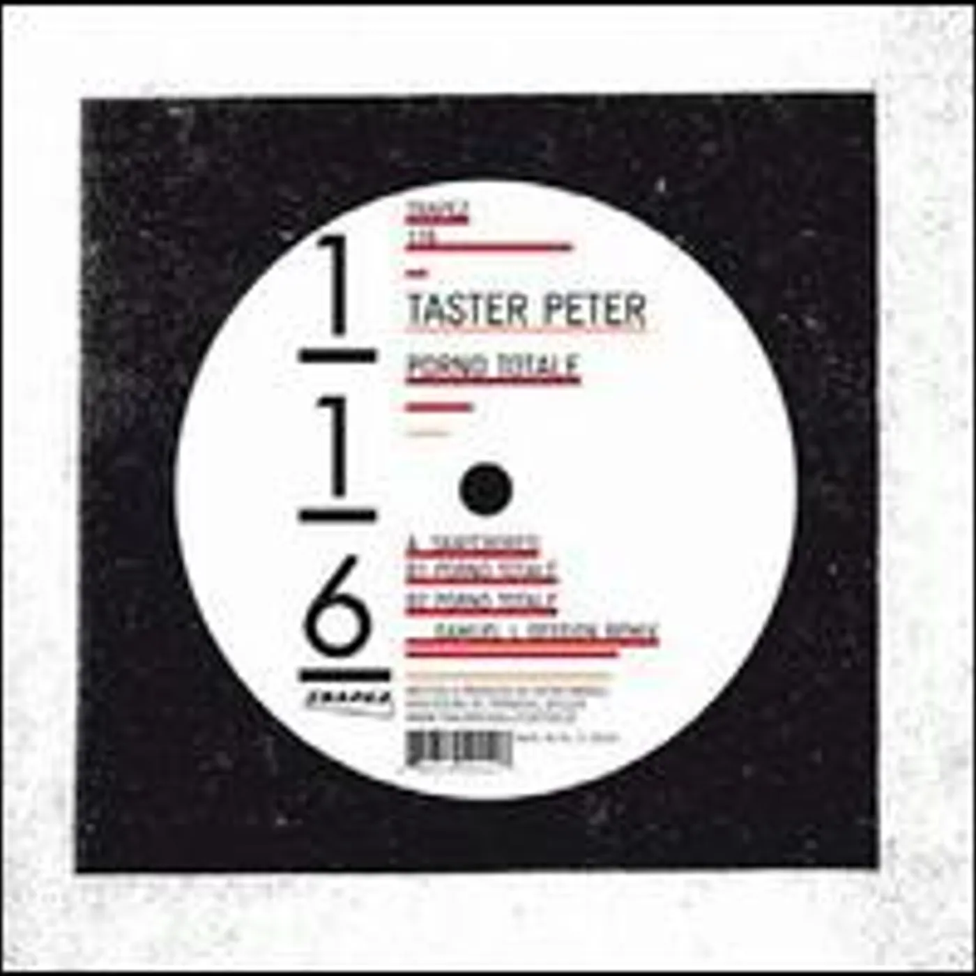 Taster Peter Porno Totale Vinyl Record