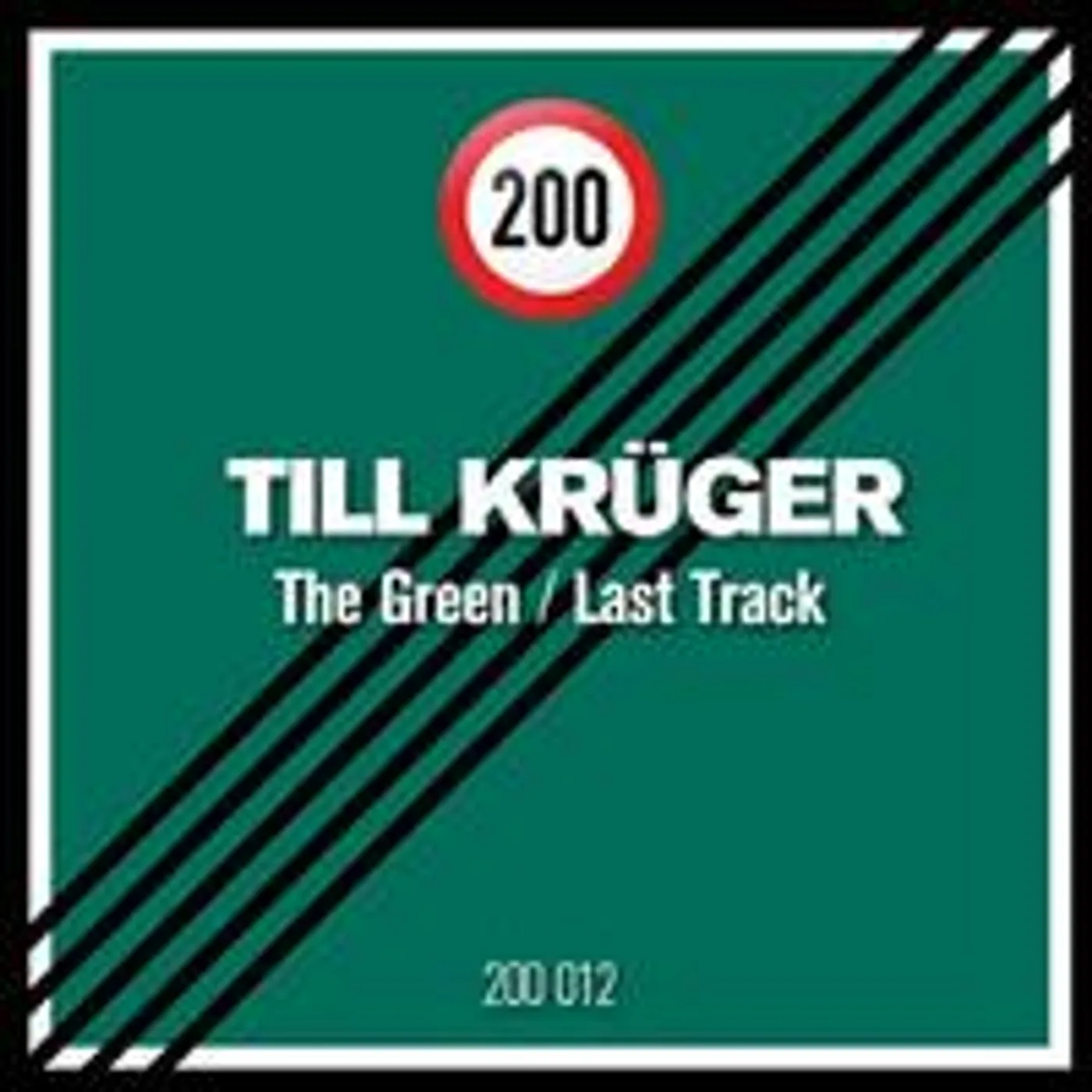 Till Krüger GREEN / LAST TRACK Vinyl Record