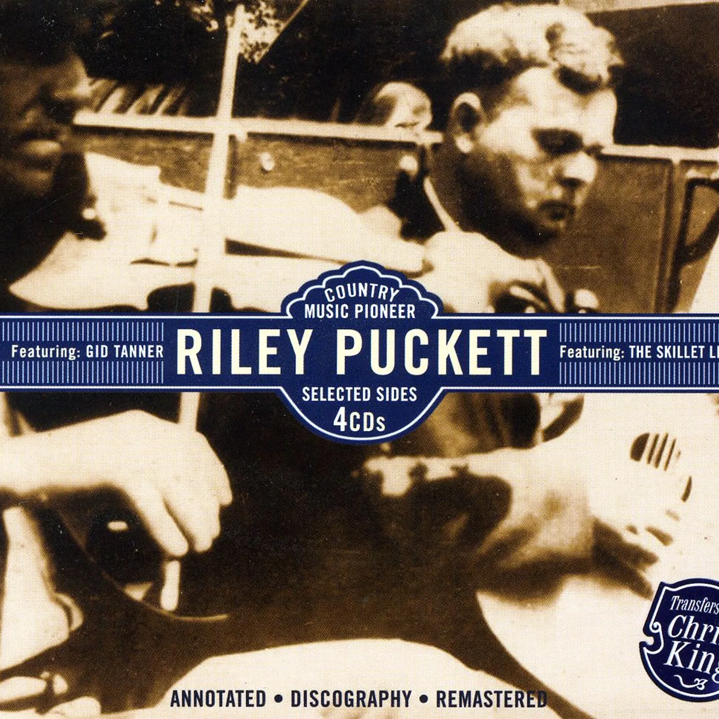 Riley Puckett COUNTRY MUSIC PIONEER CD