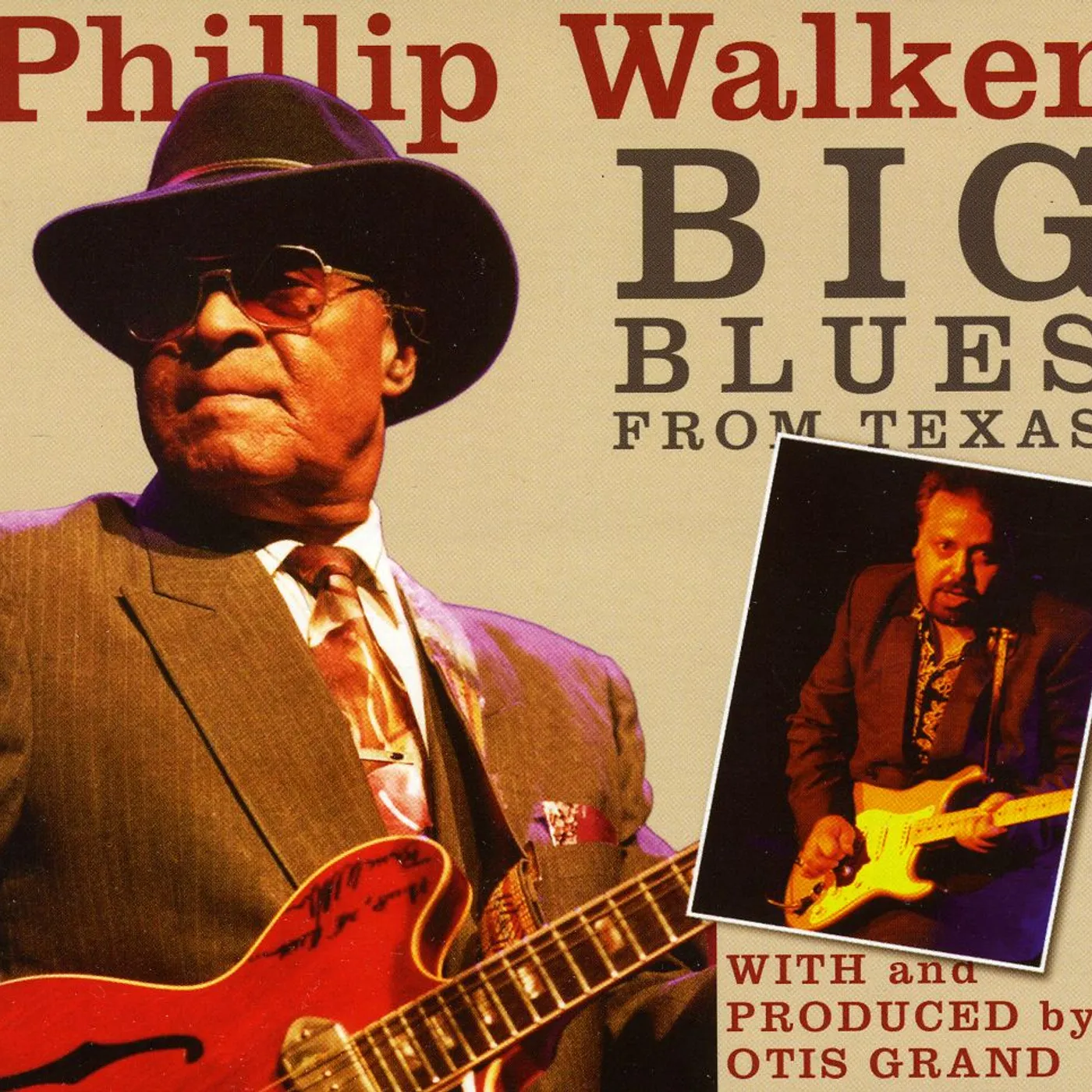 Phillip Walker BIG BLUES FROM TEXAS CD