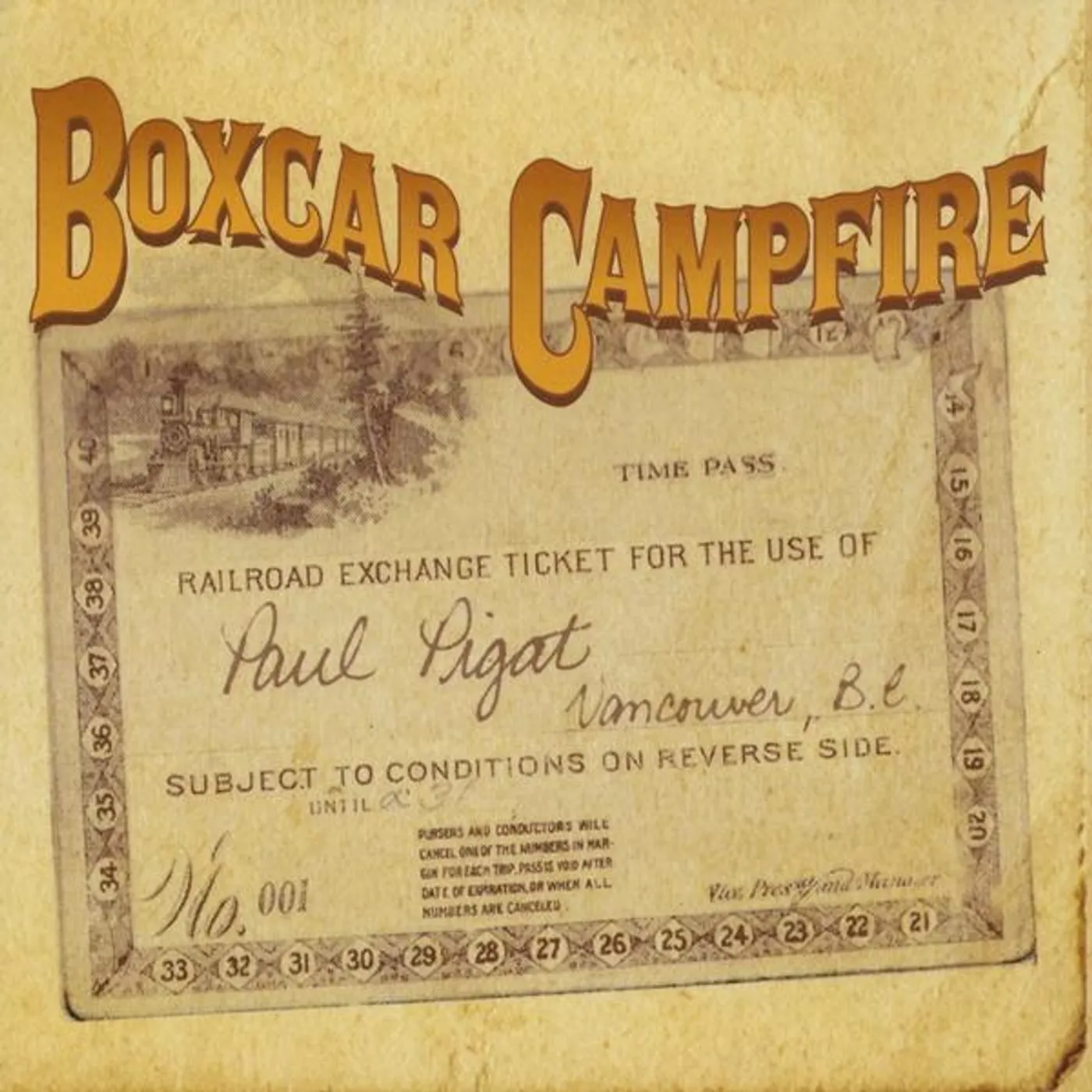 Paul Pigat BOXCAR CAMPFIRE CD