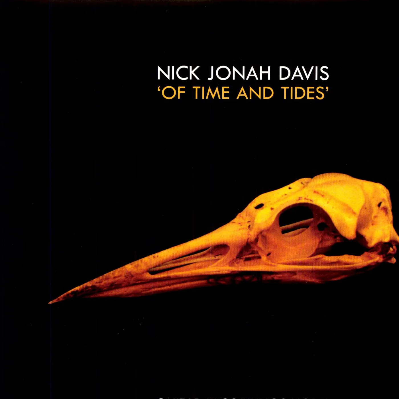 Nick Jonah Davis OF TIME & TIDES Vinyl Record