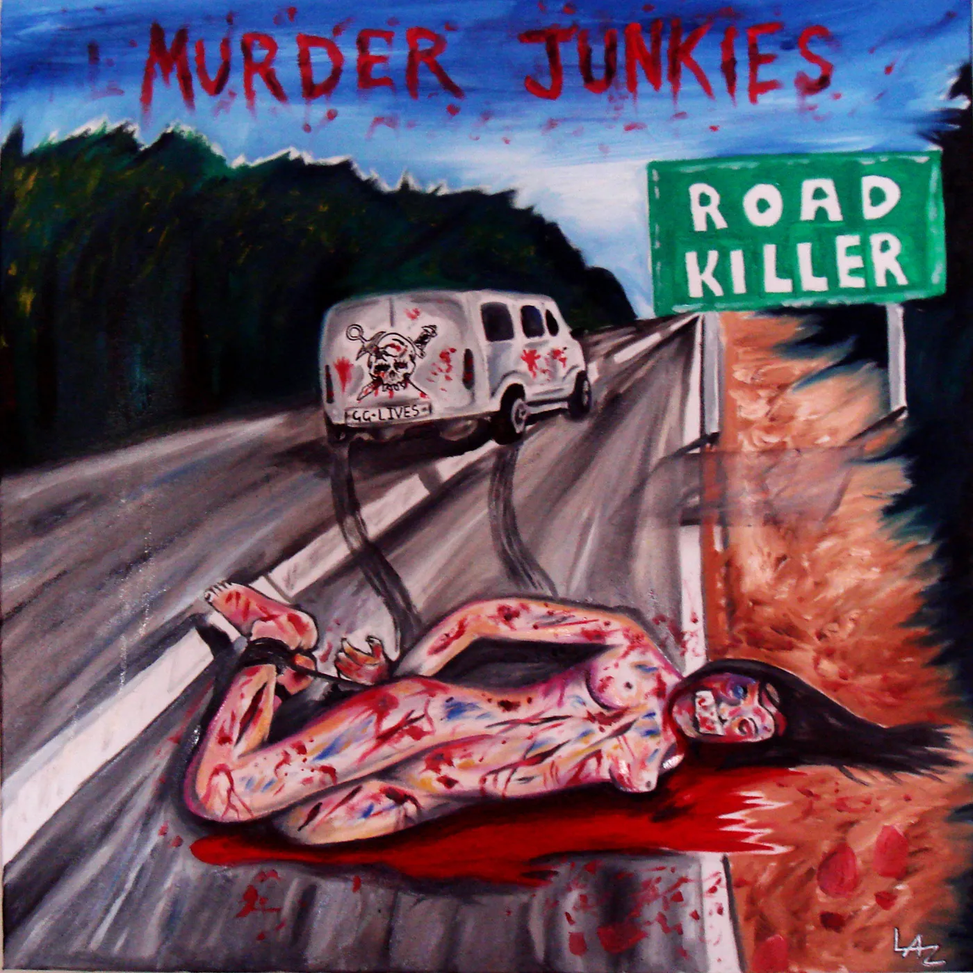 Murder Junkies Road Killer Vinyl Record