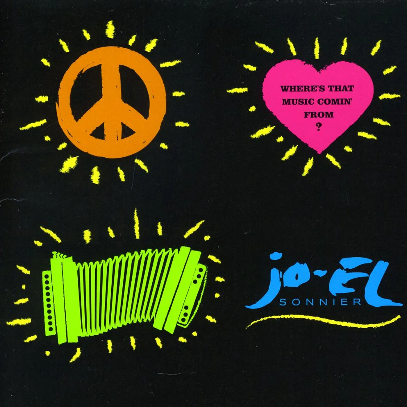 Jo-El Sonnier WHERE'S THAT MUSIC COMING FROM CD