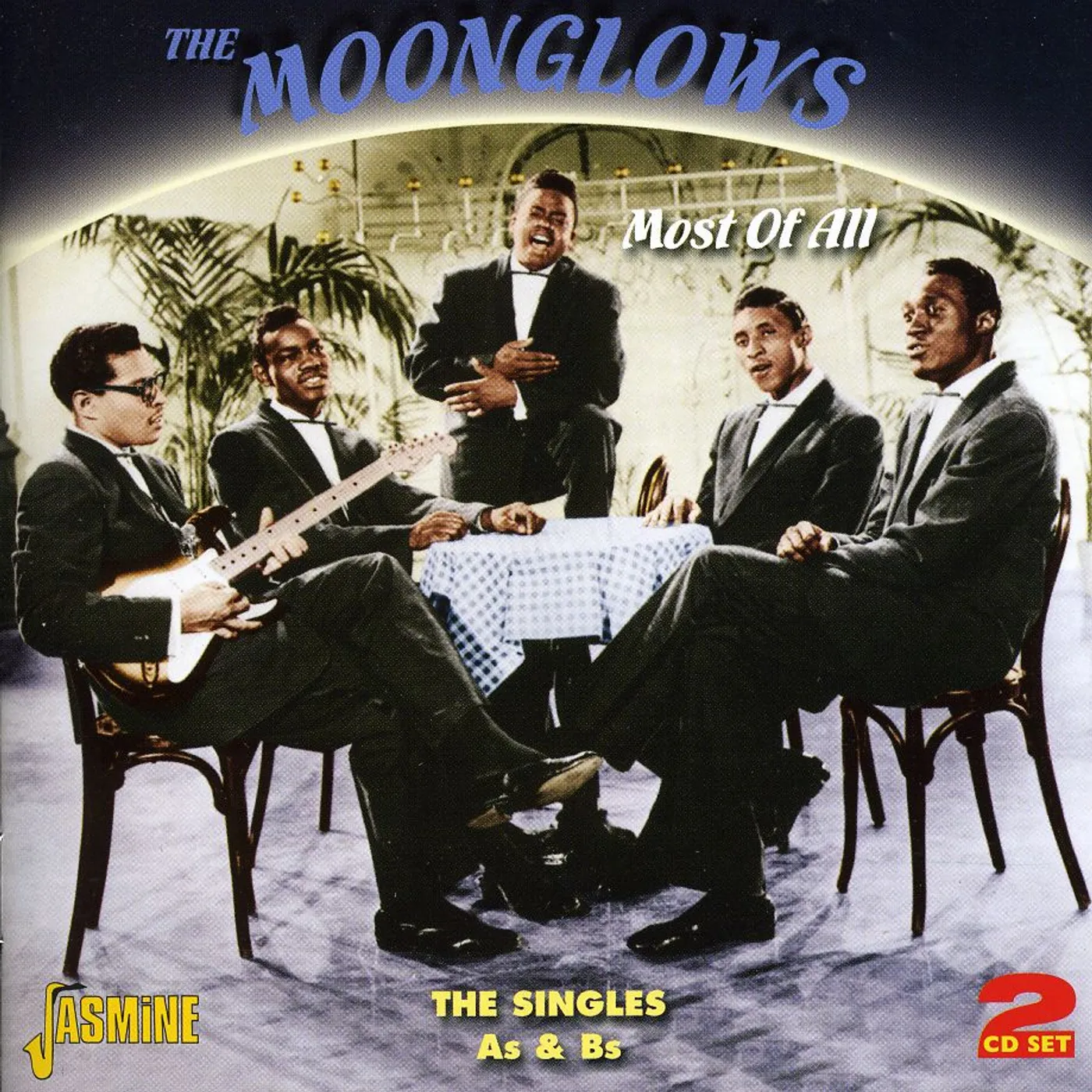 The Moonglows MOST OF ALL-SINGLES A & BS CD