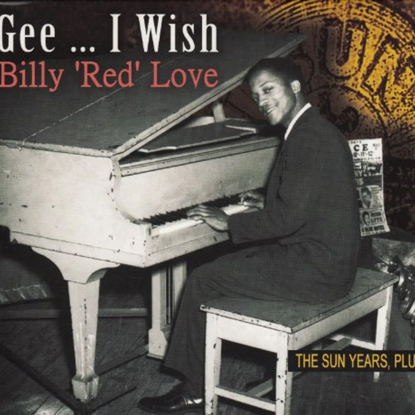 Billy Red Love GEE I WISH CD