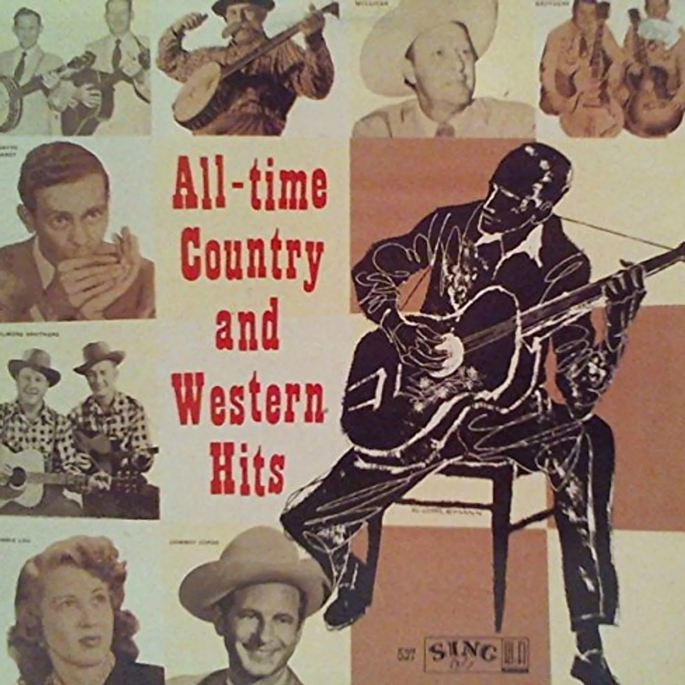 ALL TIME COUNTRY & WESTERN HITS / VARIOUS Vinyl Record