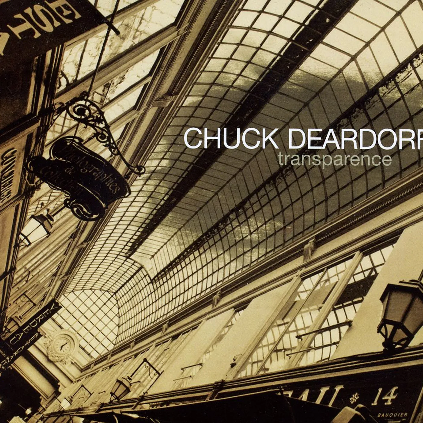 Chuck Deardorf TRANSPARENCE CD