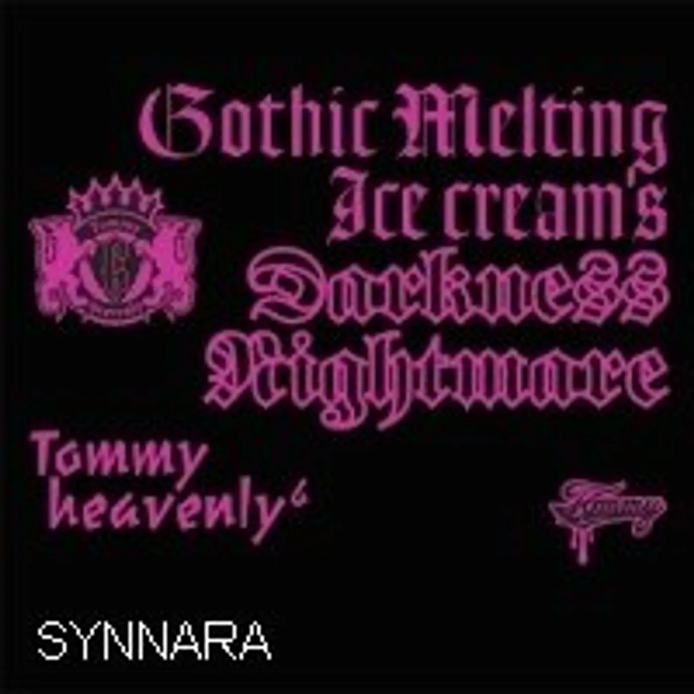 Tommy heavenly 6 GOTHIC MELTING ICE CREAM DARKNESS: NIGHTMARE CD