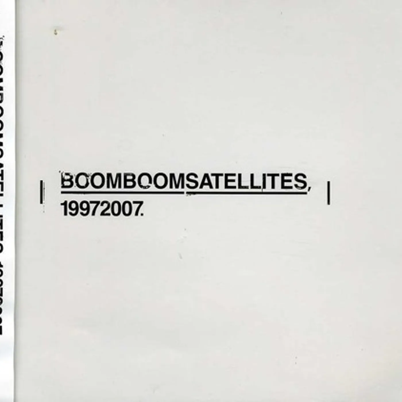 BOOM BOOM SATELLITES 1997-2007 BEST ALBUM CD