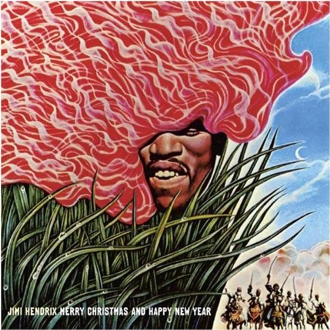 Jimi Hendrix MERRY CHRISTMAS & A HAPPY NEW YEAR Vinyl Record - 180 Gram Pressing