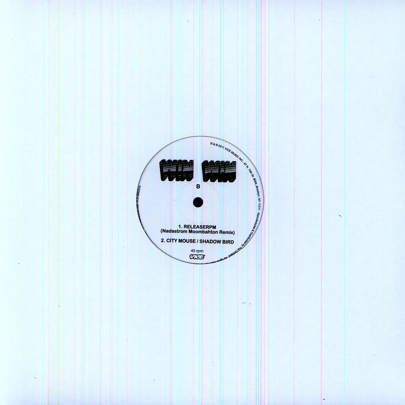 WIN WIN ReleaseRpm Vinyl Record