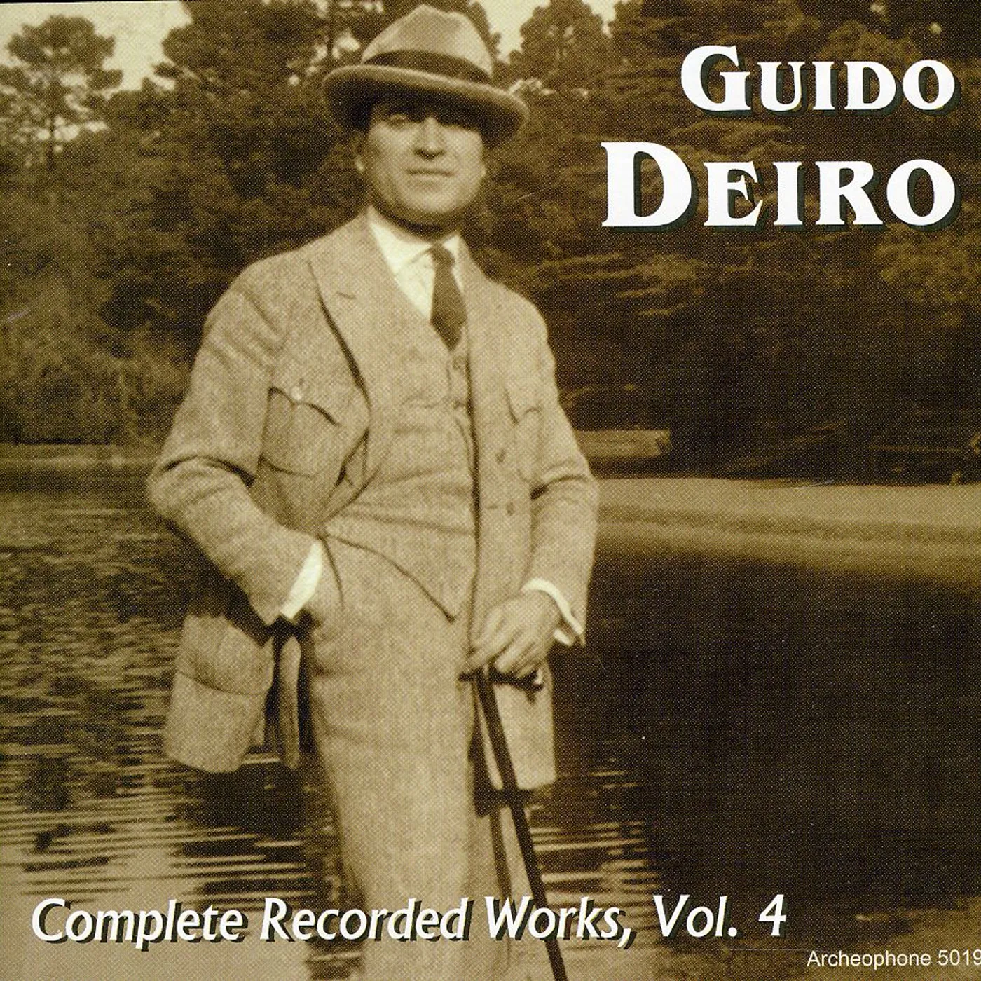 Guido Deiro COMPLETE RECORDED WORKS 4 CD