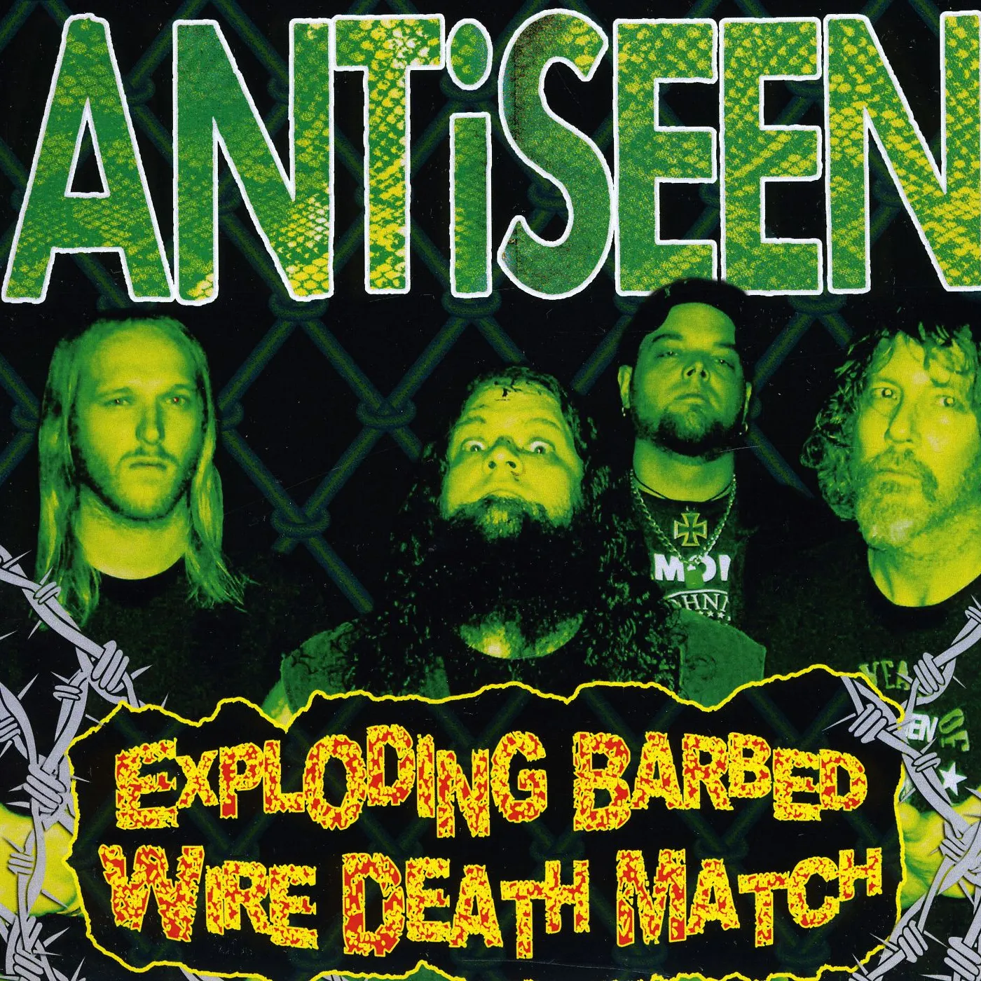 Antiseen EXPLODING BARBED WIRE DEATH MATCH Vinyl Record