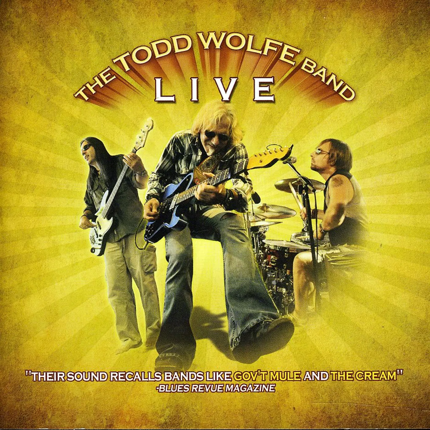TODD WOLFE BAND LIVE CD
