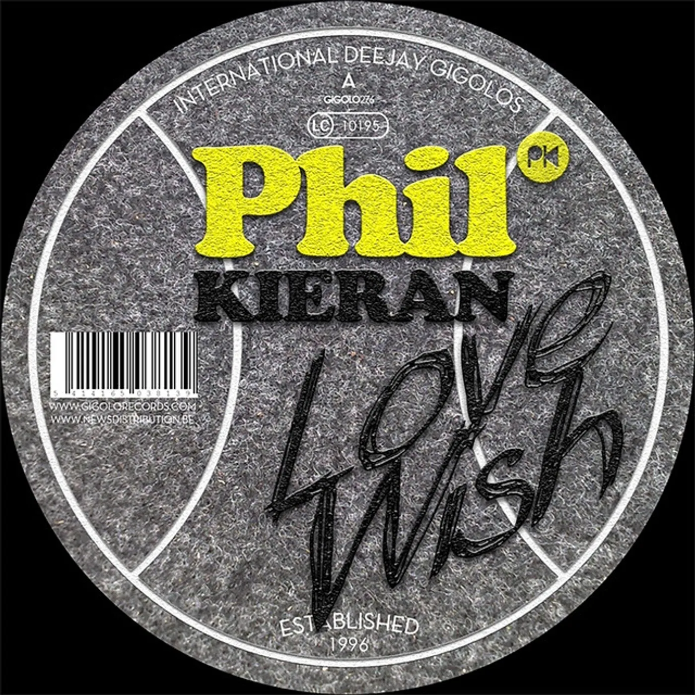 Phil Kieran Love Wish Vinyl Record