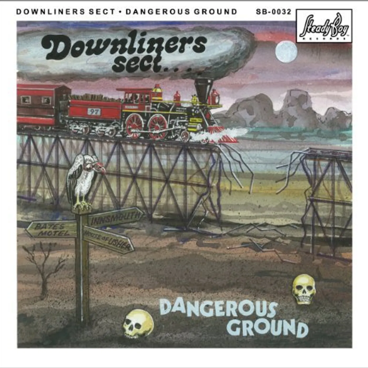 Downliners Sect Dangerous Ground Vinyl Record