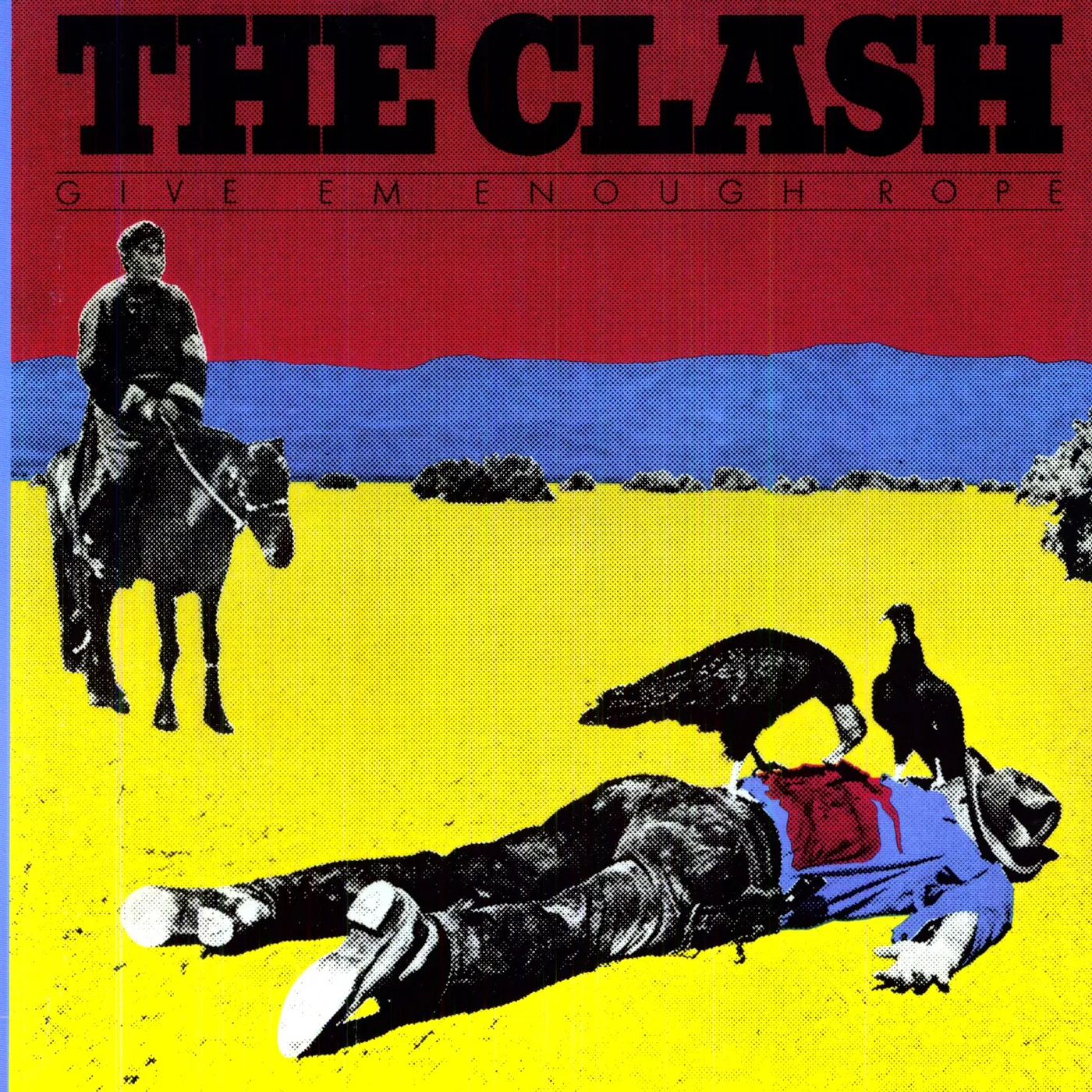 The Clash GIVE EM ENOUGH ROPE Vinyl Record