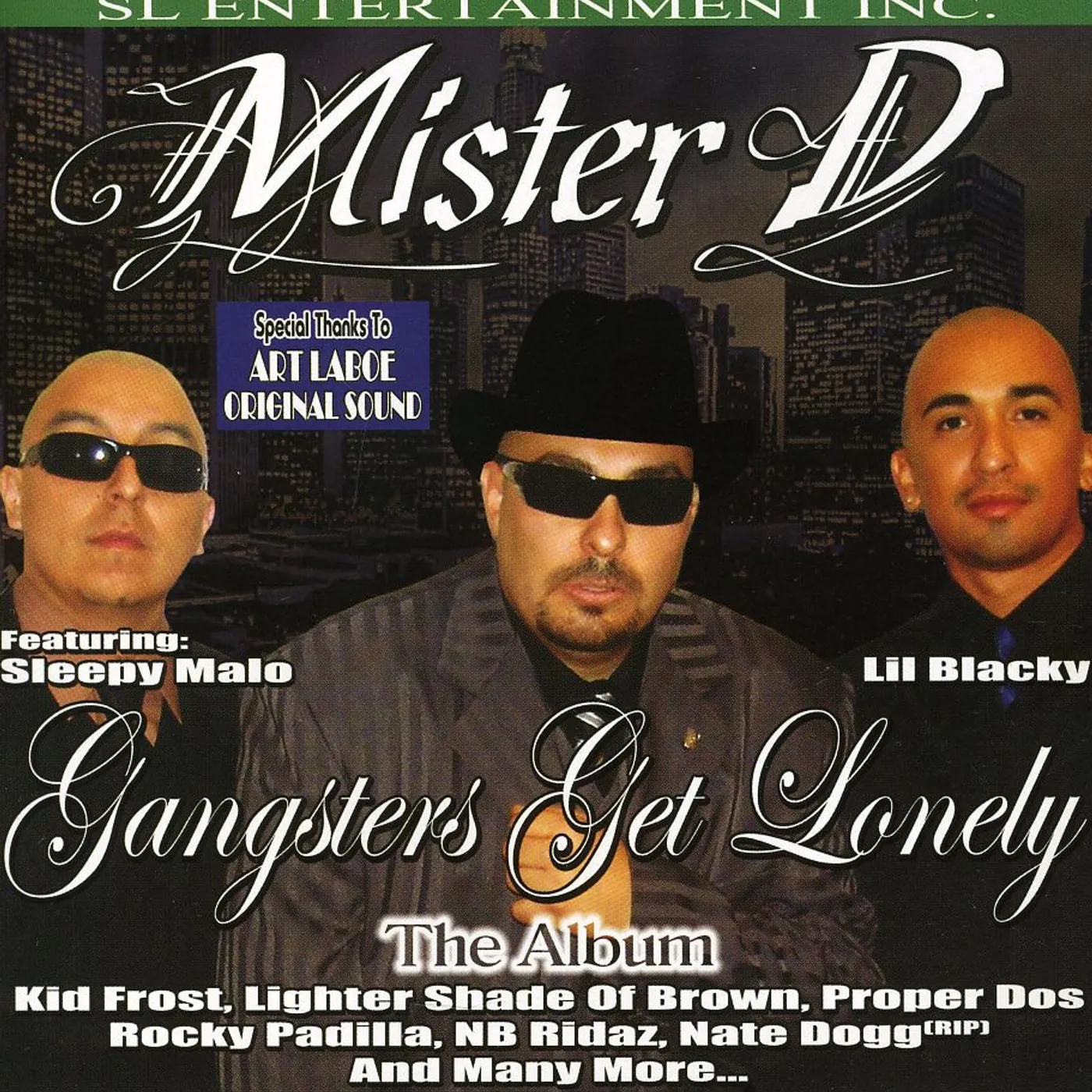 Mister D GANGSTERS GET LONELY CD