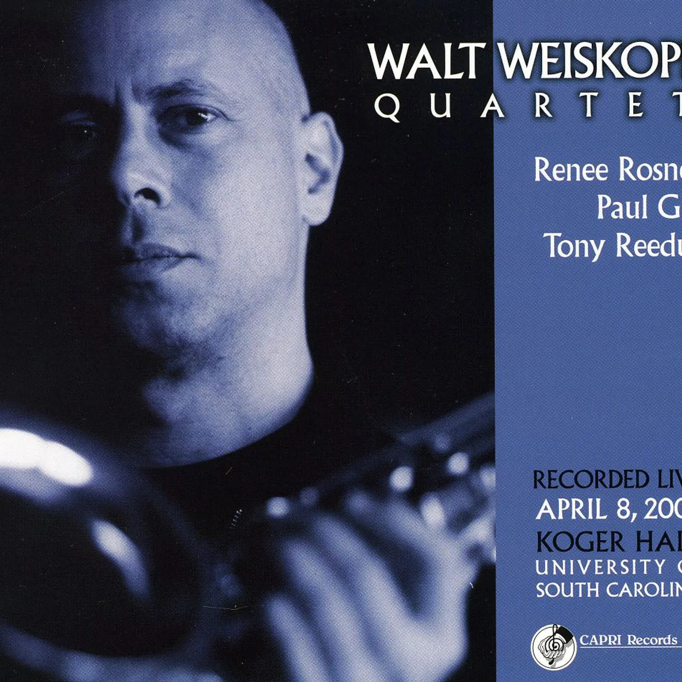 Walt Weiskopf LIVE CD