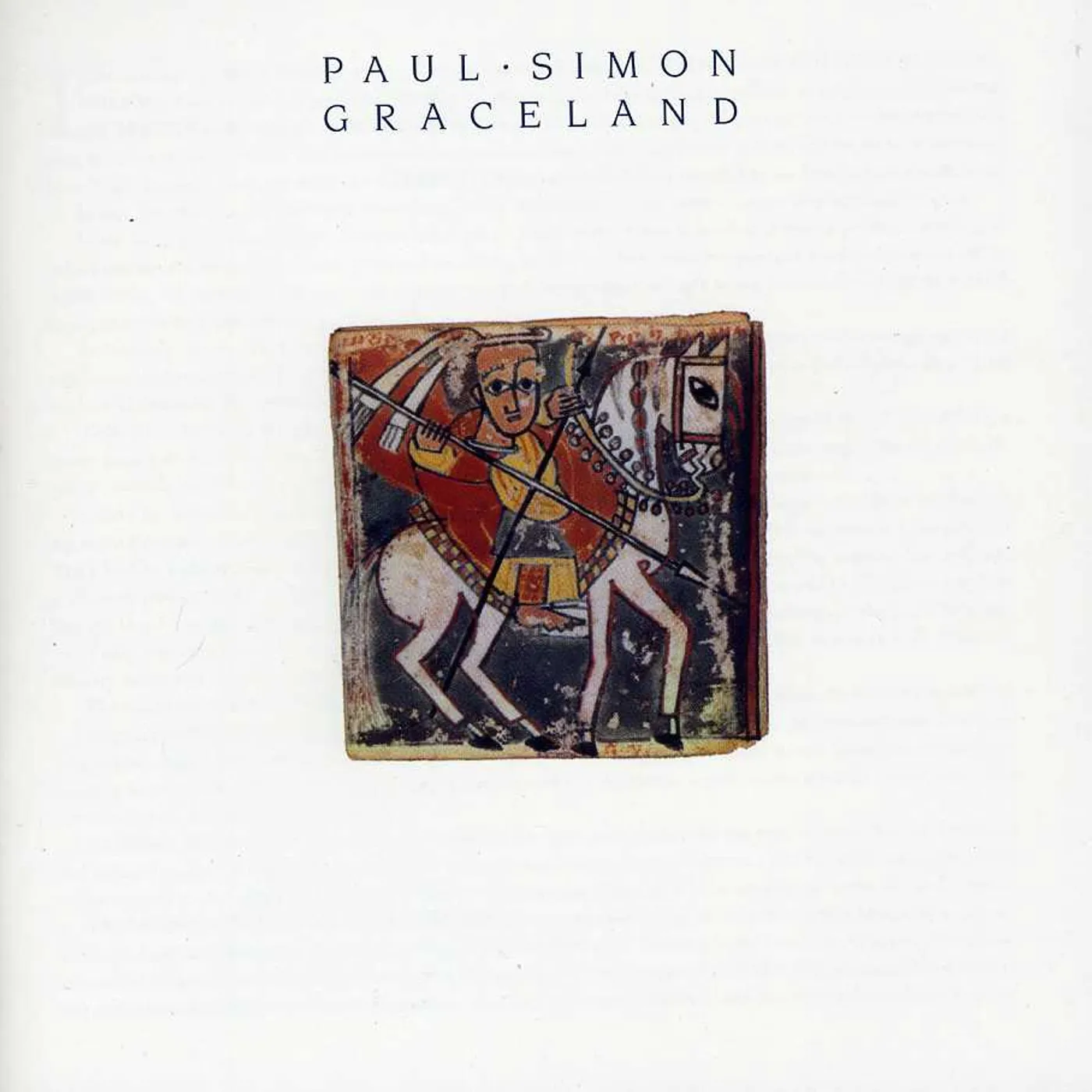 Paul Simon GRACELAND CD