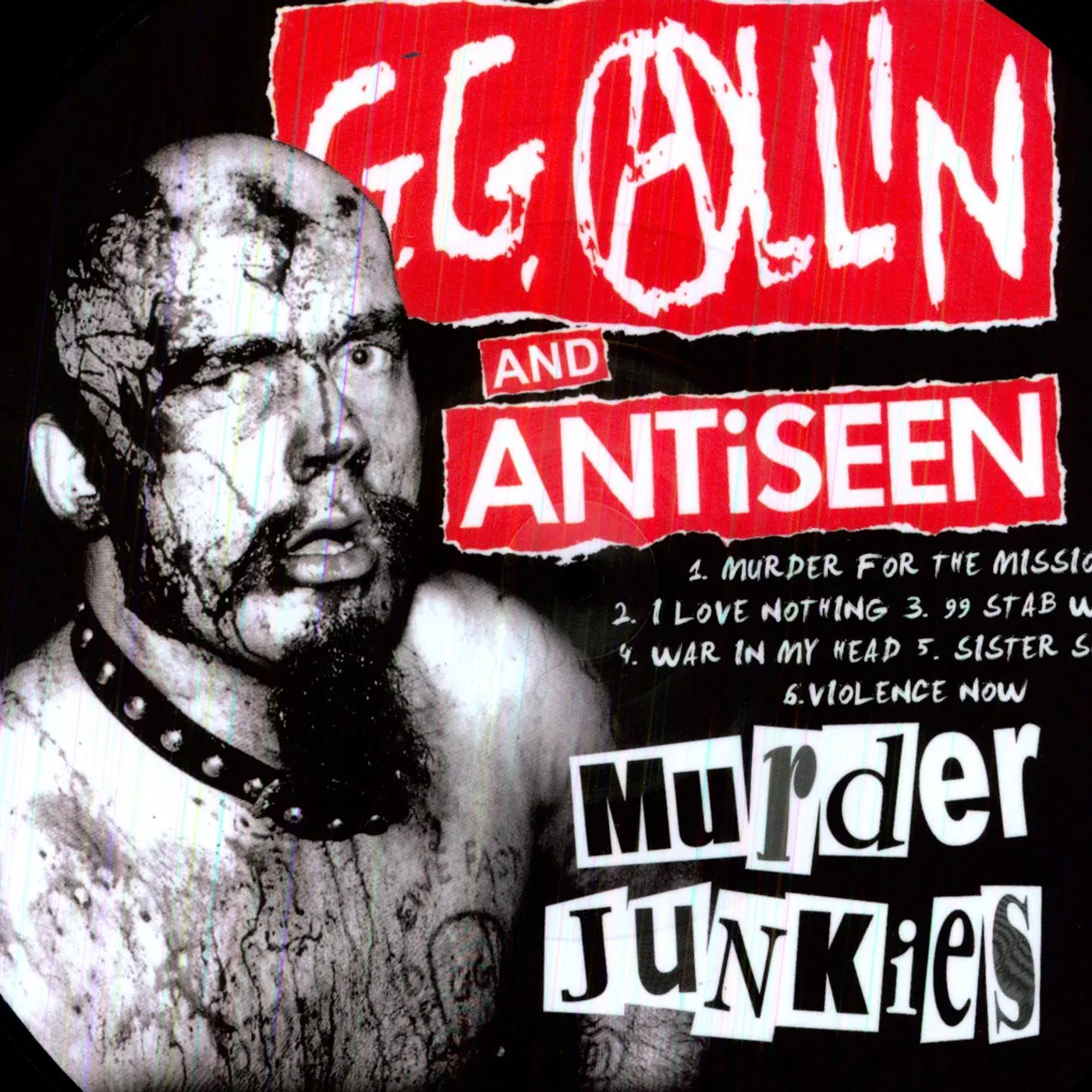 GG ALLIN & ANTISEEN Vinyl Record