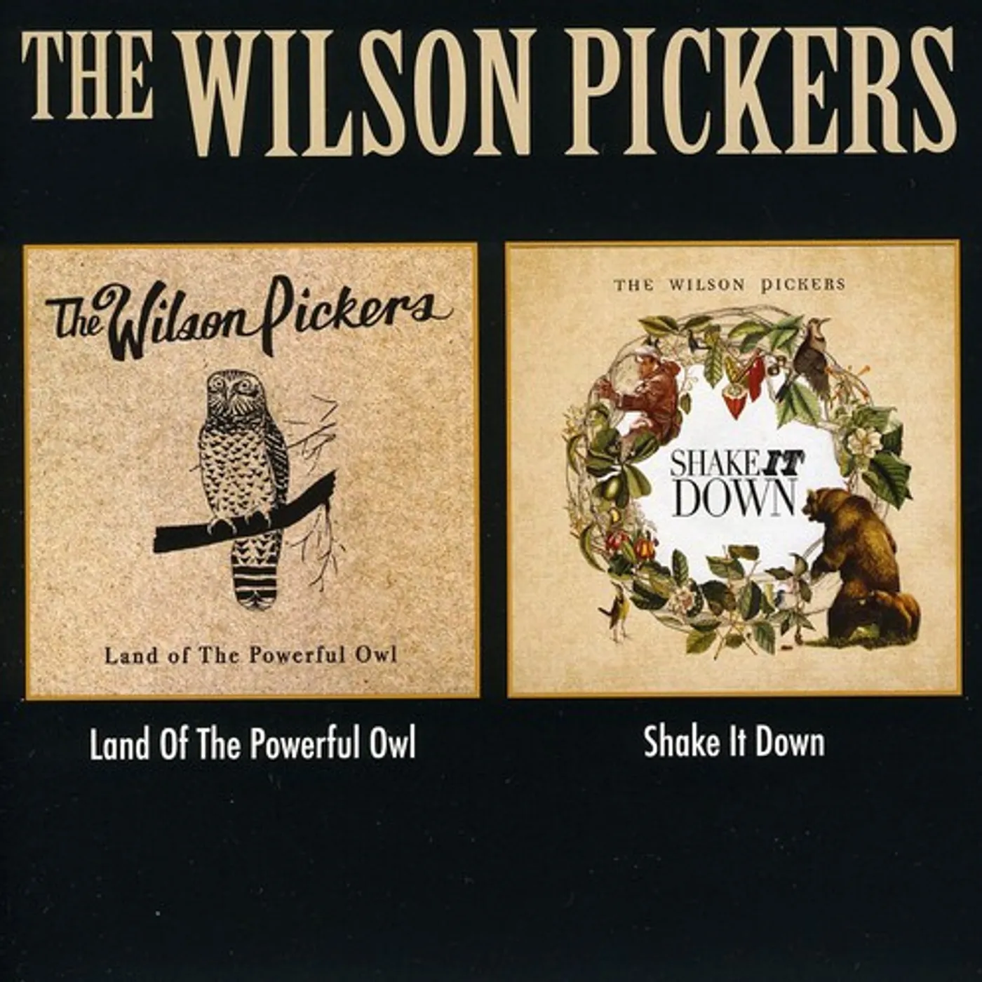 The Wilson Pickers LAND OF THE POWERFUL OWL / SHAKE IT DOWN CD