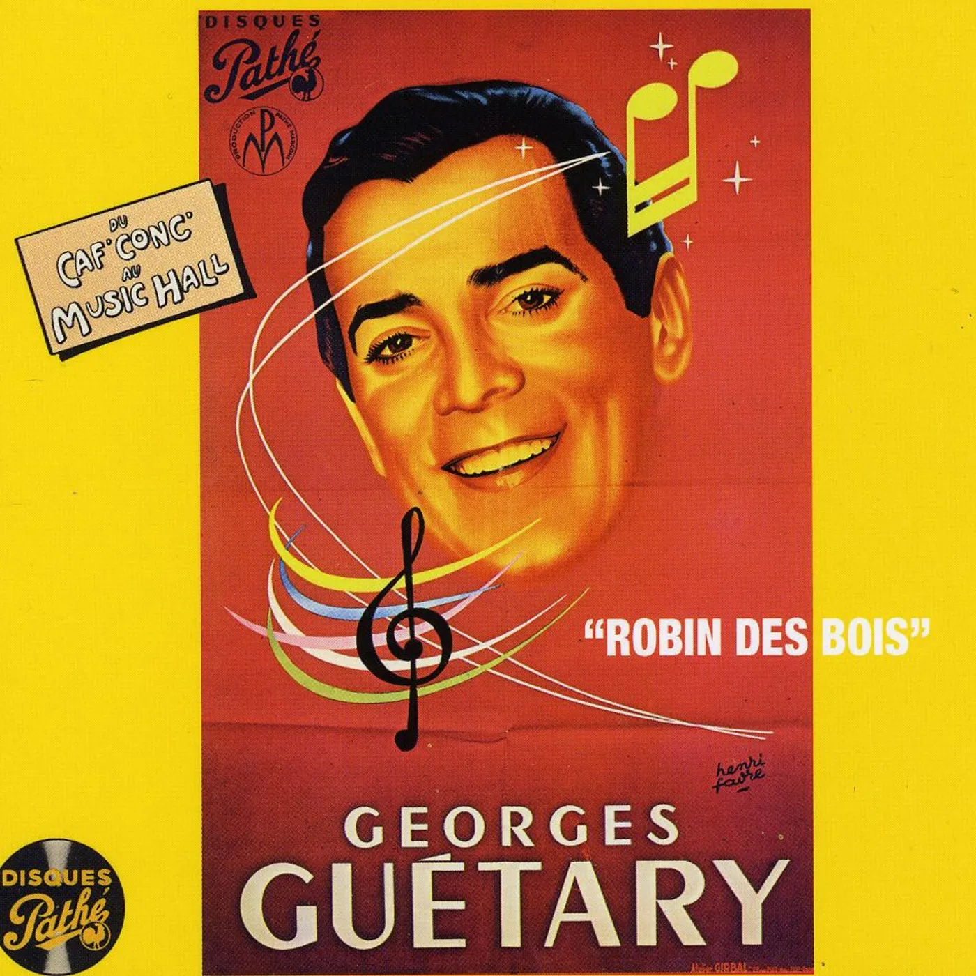 Georges Guetary DU CAF CONC AU MUSIC HALL CD