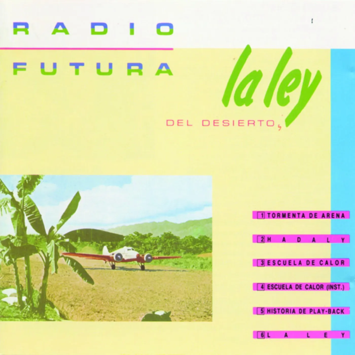 Radio Futura LA LEY DEL DESIERTO CD
