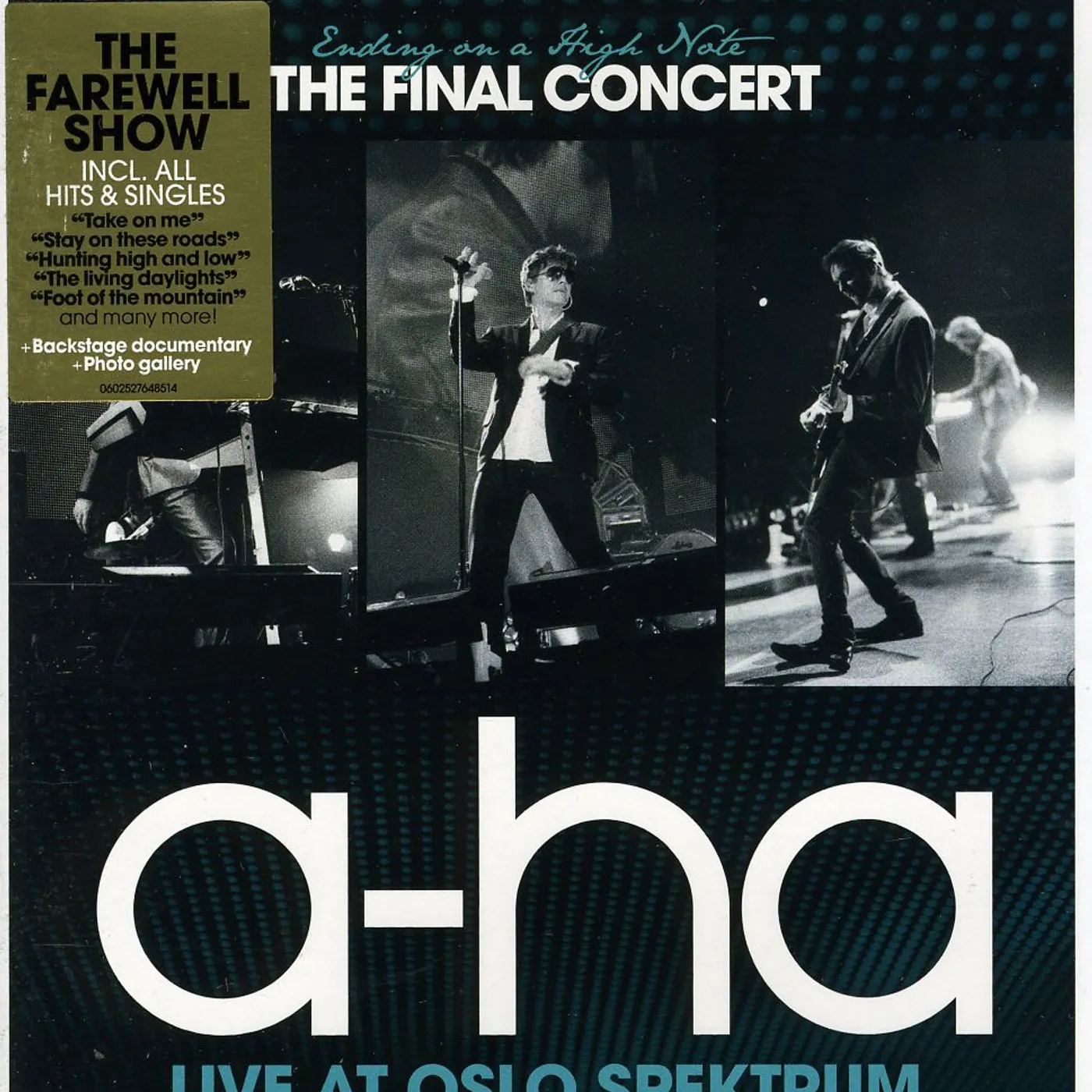 a-ha ENDING ON A HIGH NOTE: FINAL CONCERT Blu-ray