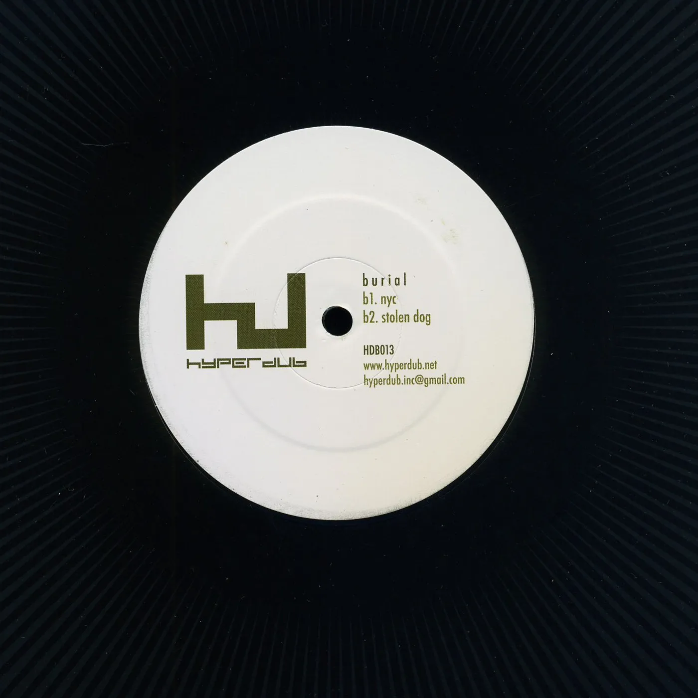 Burial Street Halo Vinyl Record