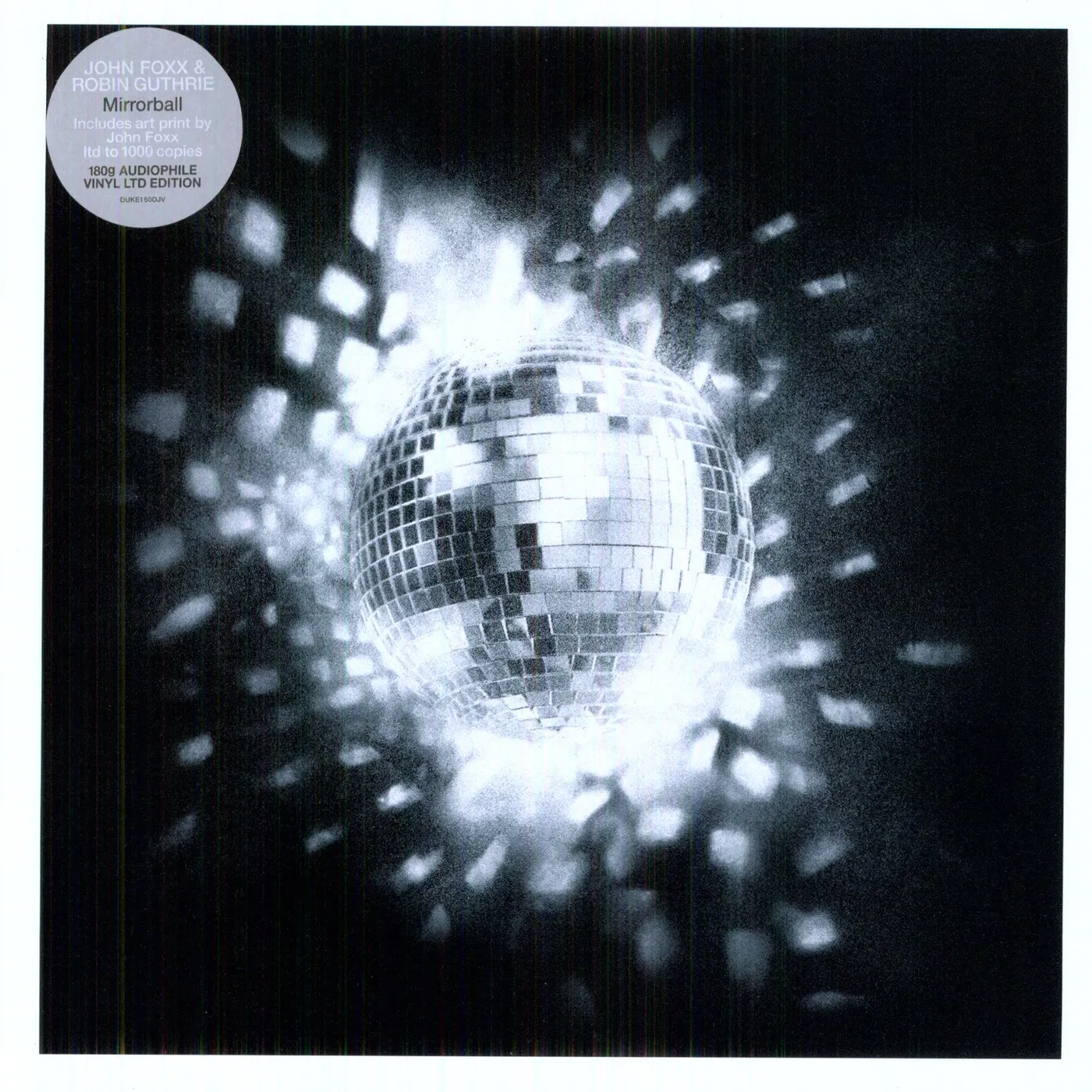 John Foxx and Robin Guthrie Mirrorball Vinyl Record
