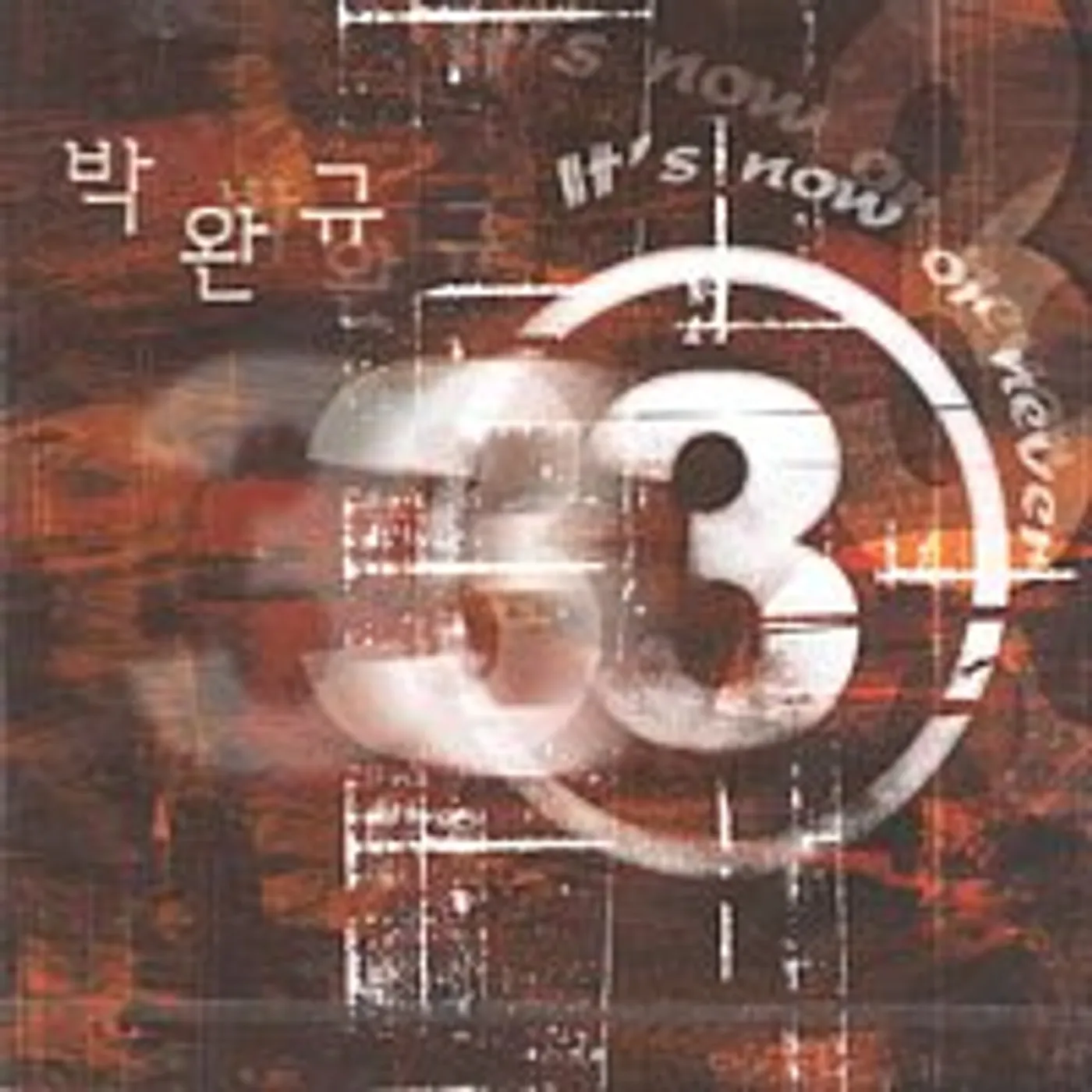 Park Wan Kyu ITS NOW OR NEVER CD
