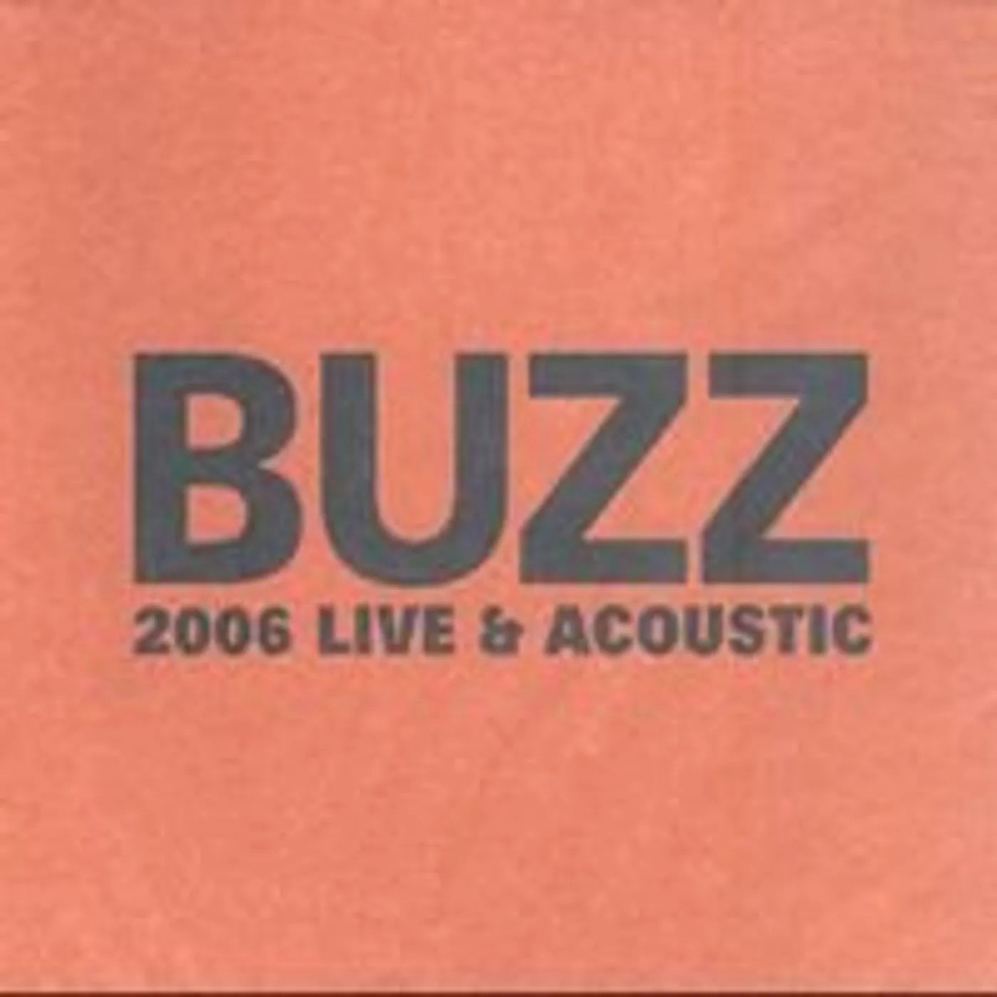 Buzz LIVE & ACOUSTIC CD