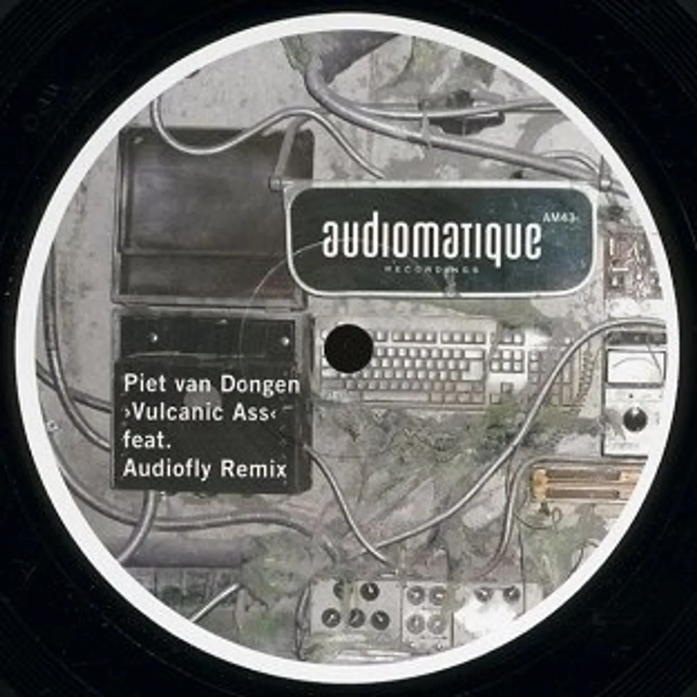 Piet van Dongen Vulcanic Ass Vinyl Record