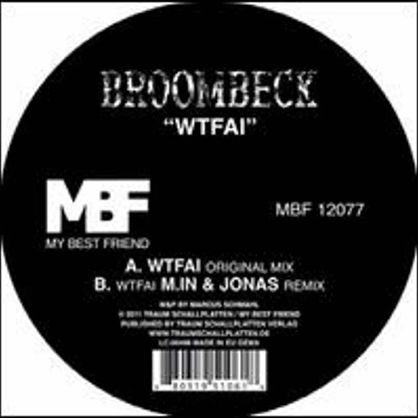 Broombeck WTFAI (EP) Vinyl Record