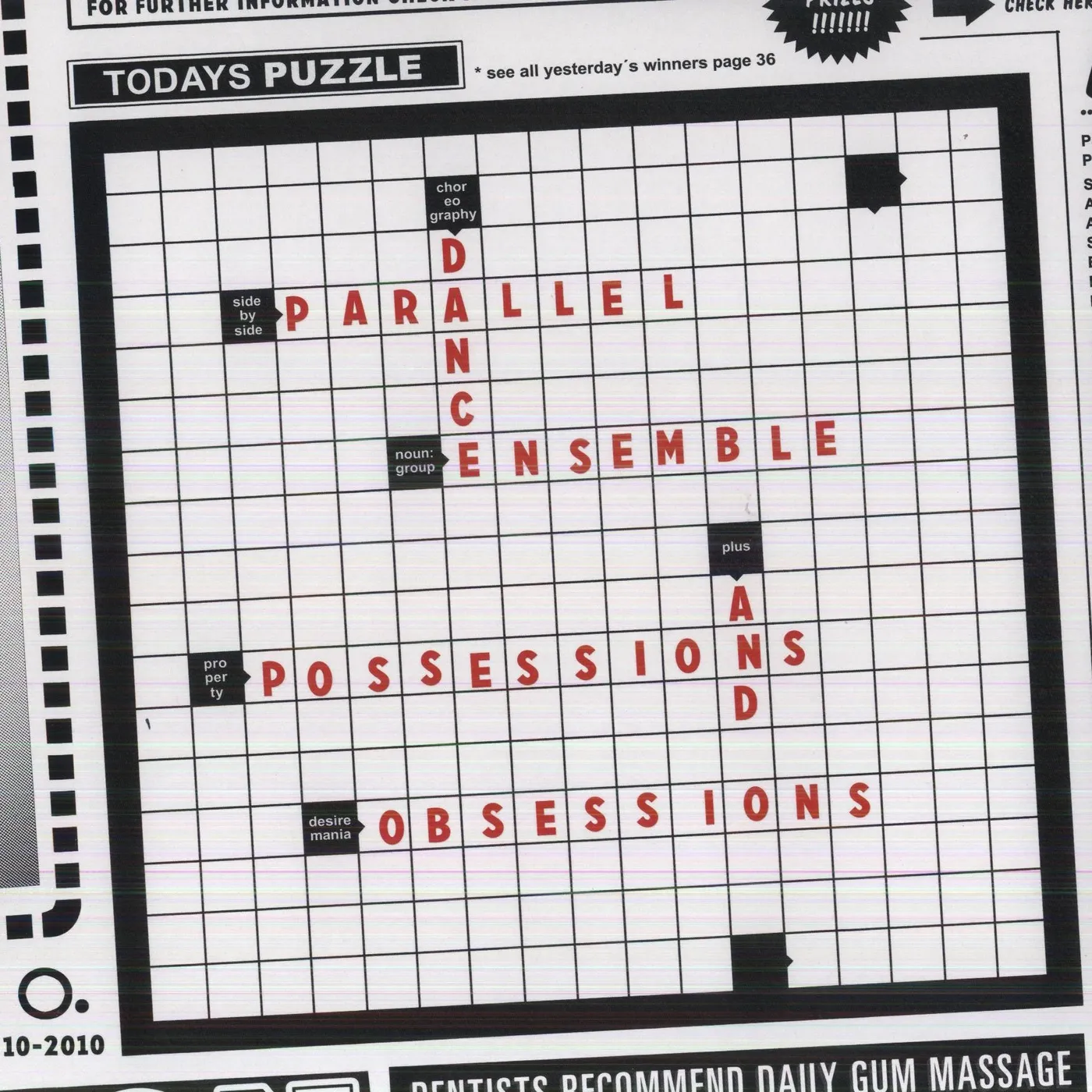 Parallel Dance Ensemble Possessions And Obsessions Vinyl Record