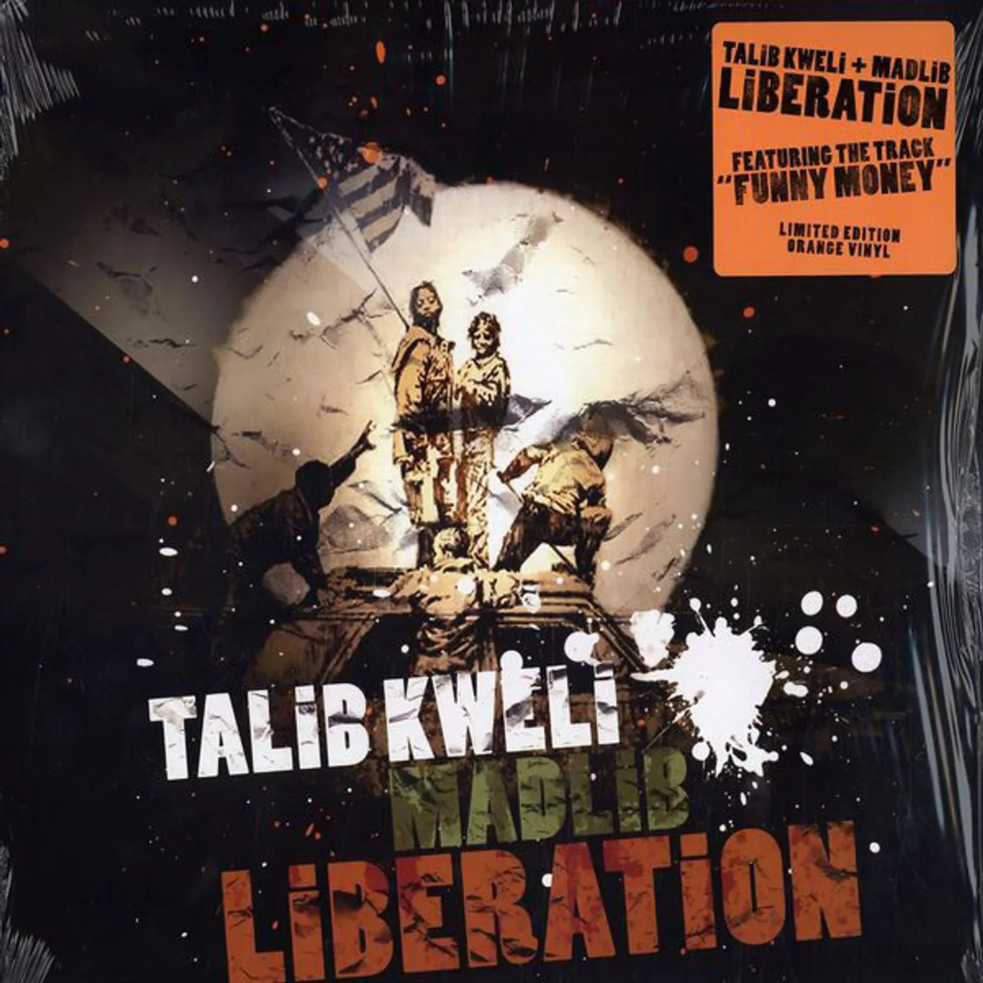 Talib Kweli & Madlib LIBERATION (ORANGE VINYL) Vinyl Record