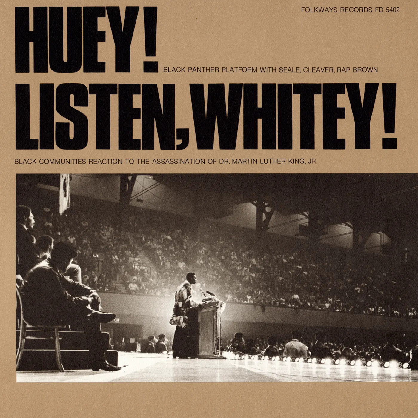 Huey P. Newton HUEY : LISTEN WHITEY CD
