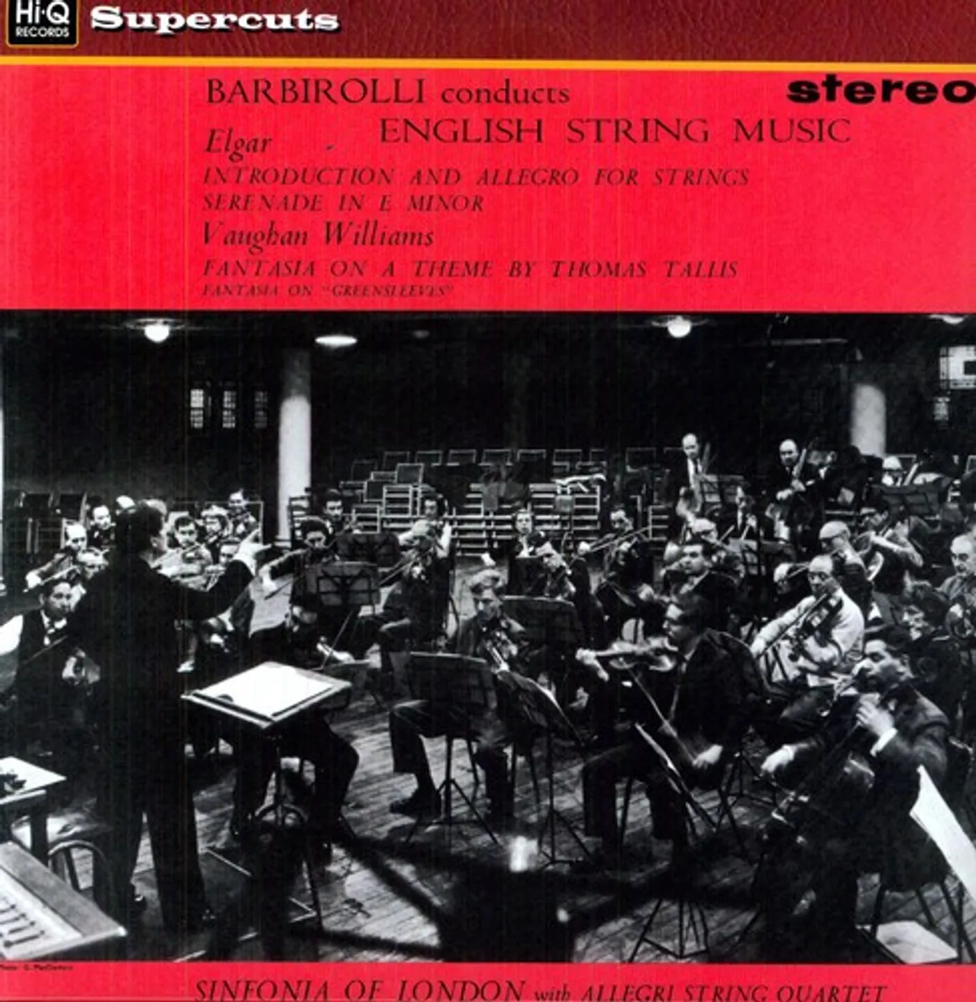Allegri String Quartet / Sinfonia Of London