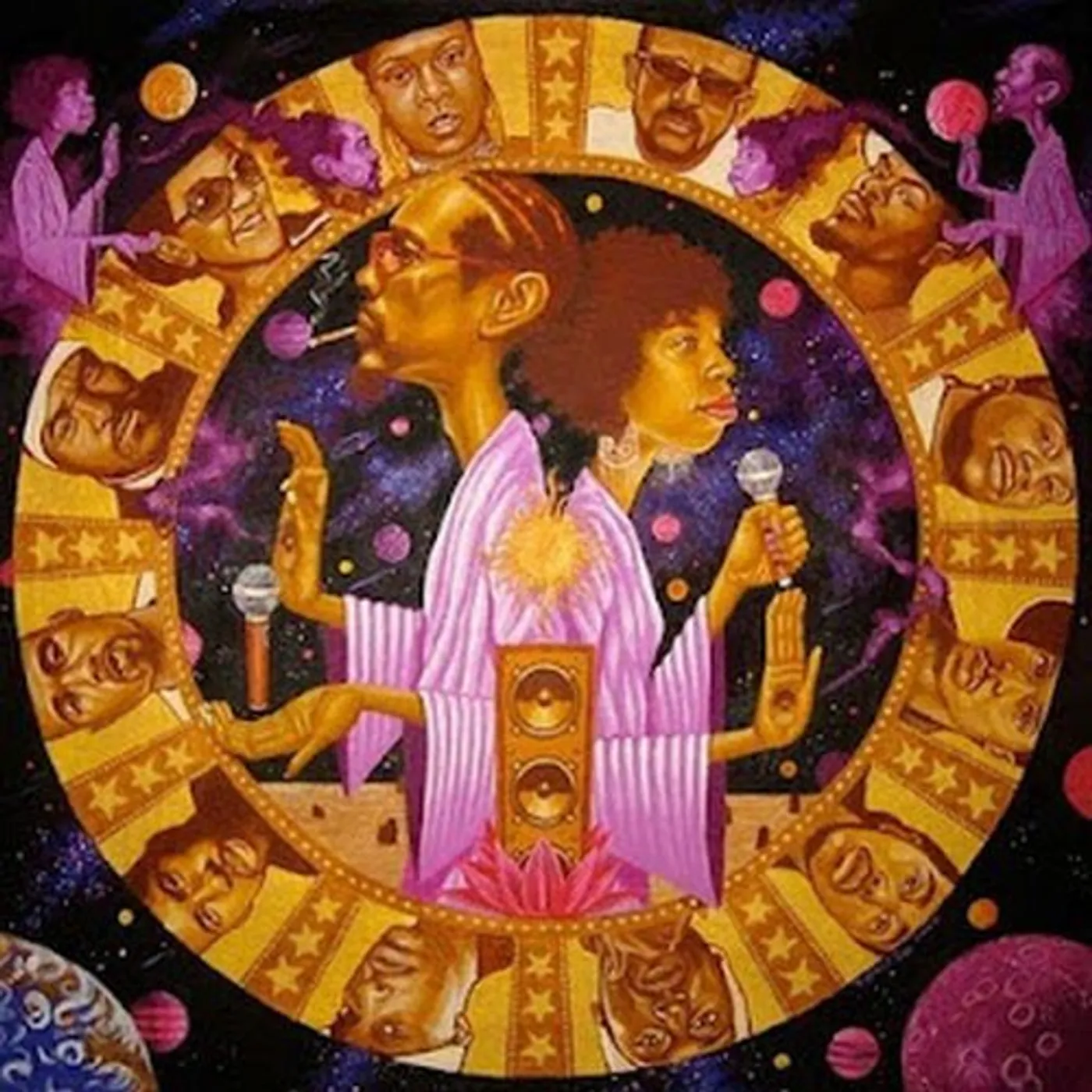 Georgia Anne Muldrow ft Dudley Perkins HEAVEN OR HELL Vinyl Record