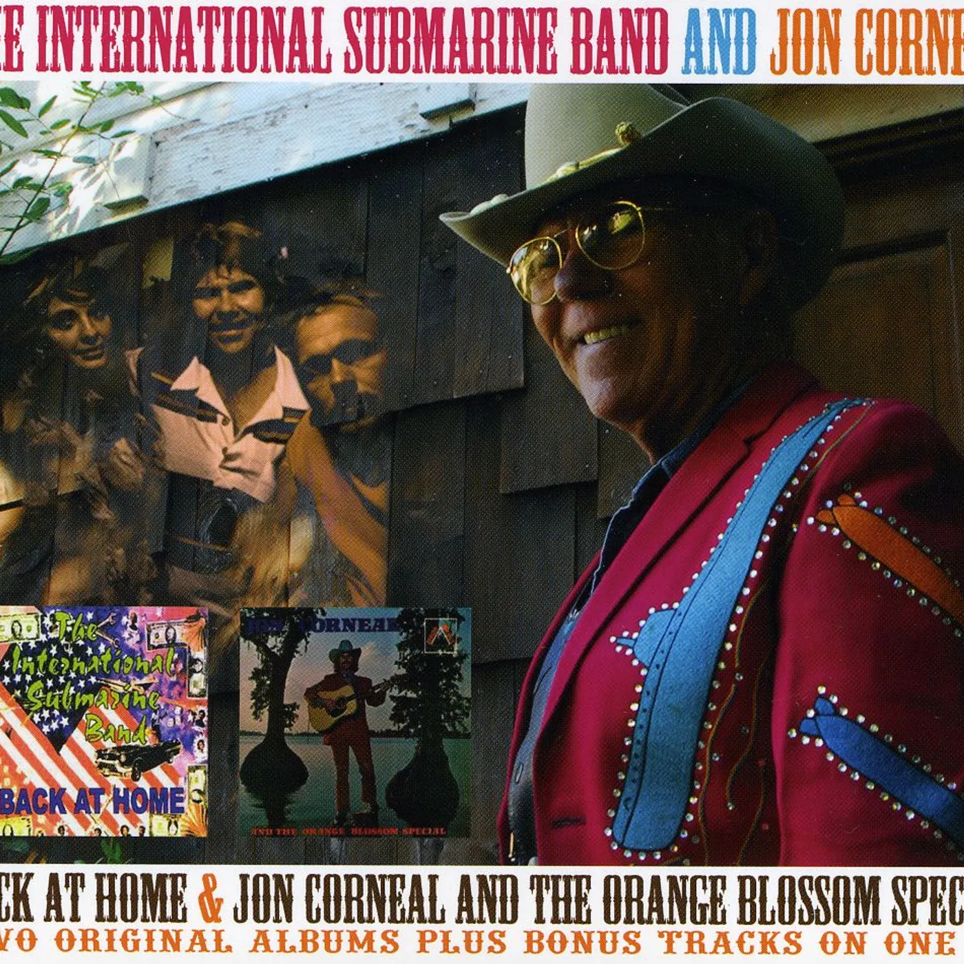 The International Submarine Band BACK AT HOME / JON CORNEAL & ORANGE BLOSSOM CD
