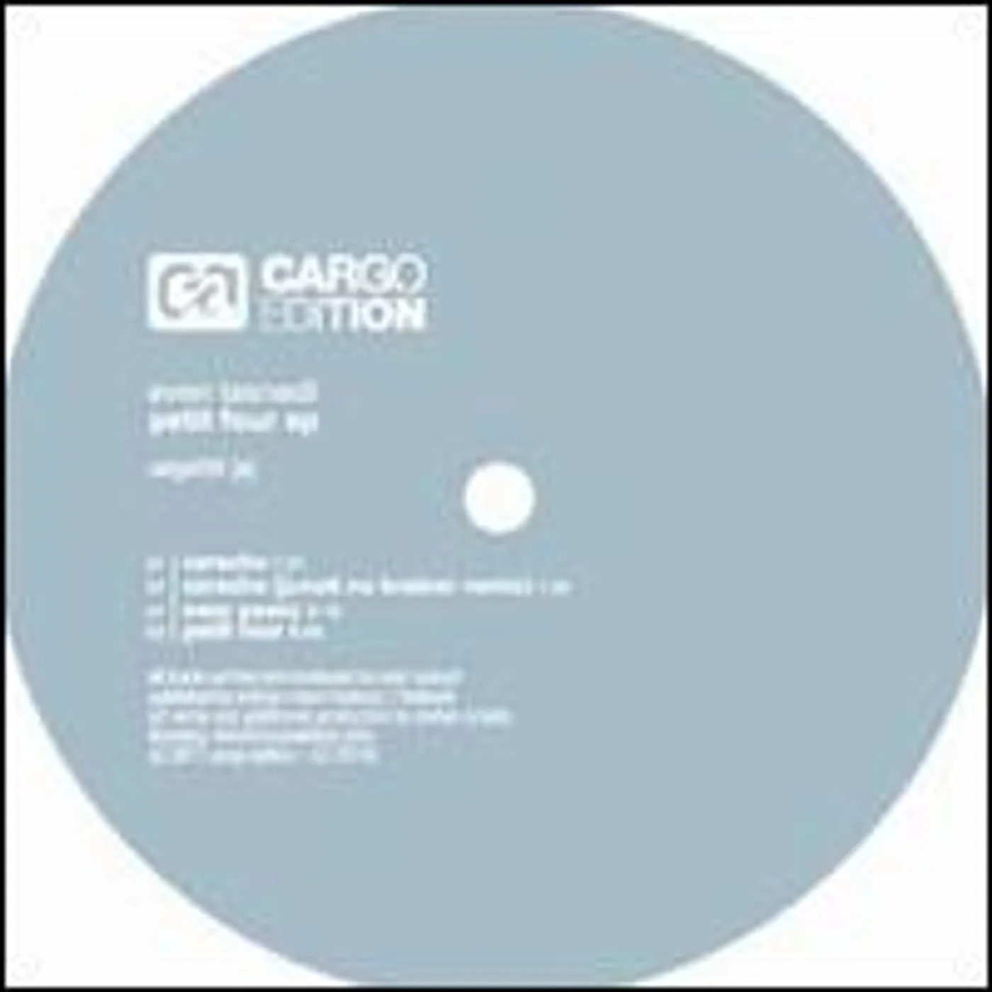 Sven Tasnadi PETIT FOUR Vinyl Record