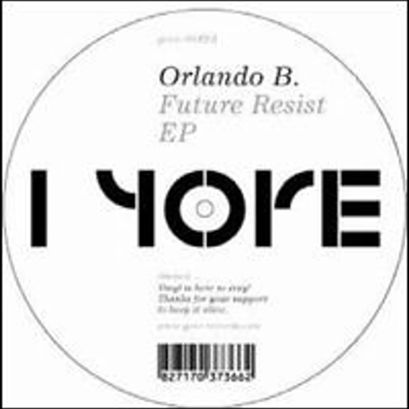 Orlando B FUTURE RESIST Vinyl Record