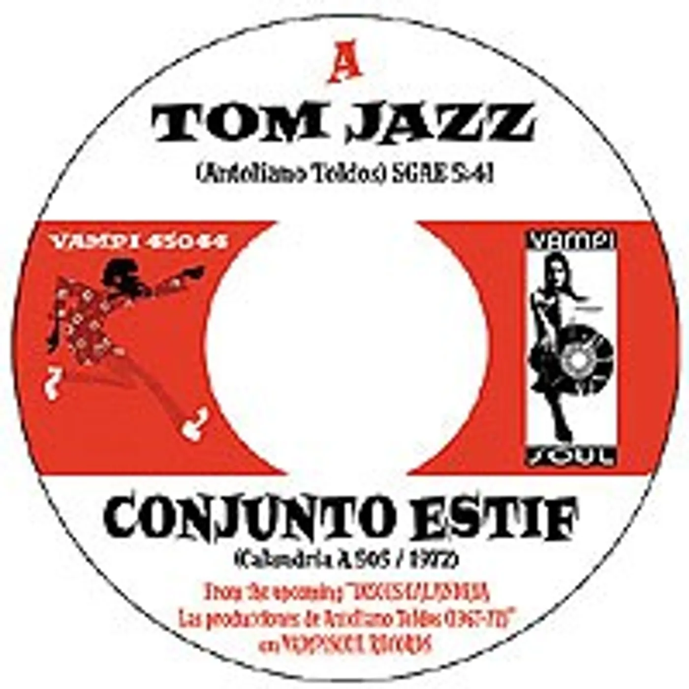 Conjunto Estif / Toldos Y Su Grupo TOM JAZZ / NOCTURNO JAZZ Vinyl Record