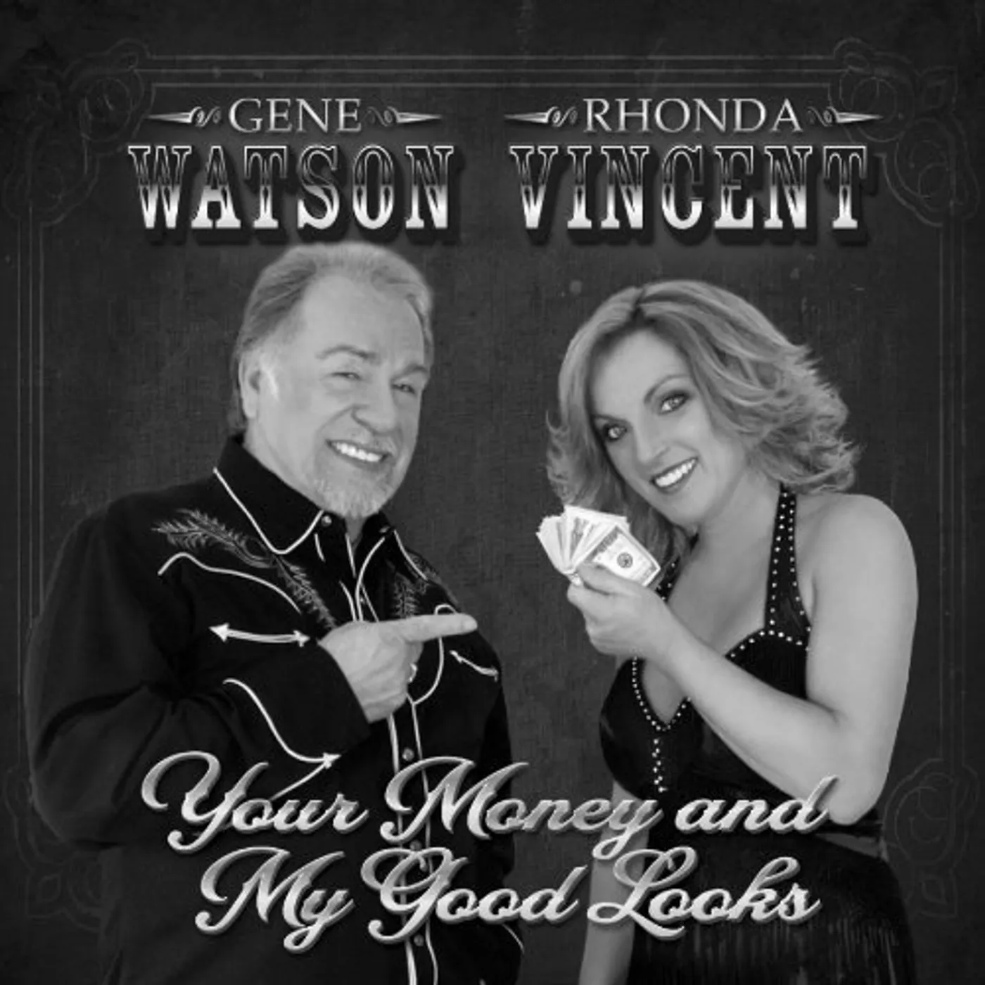 Gene Watson / Rhonda Vincent YOUR MONEY & MY GOOD LOOKS Vinyl Record