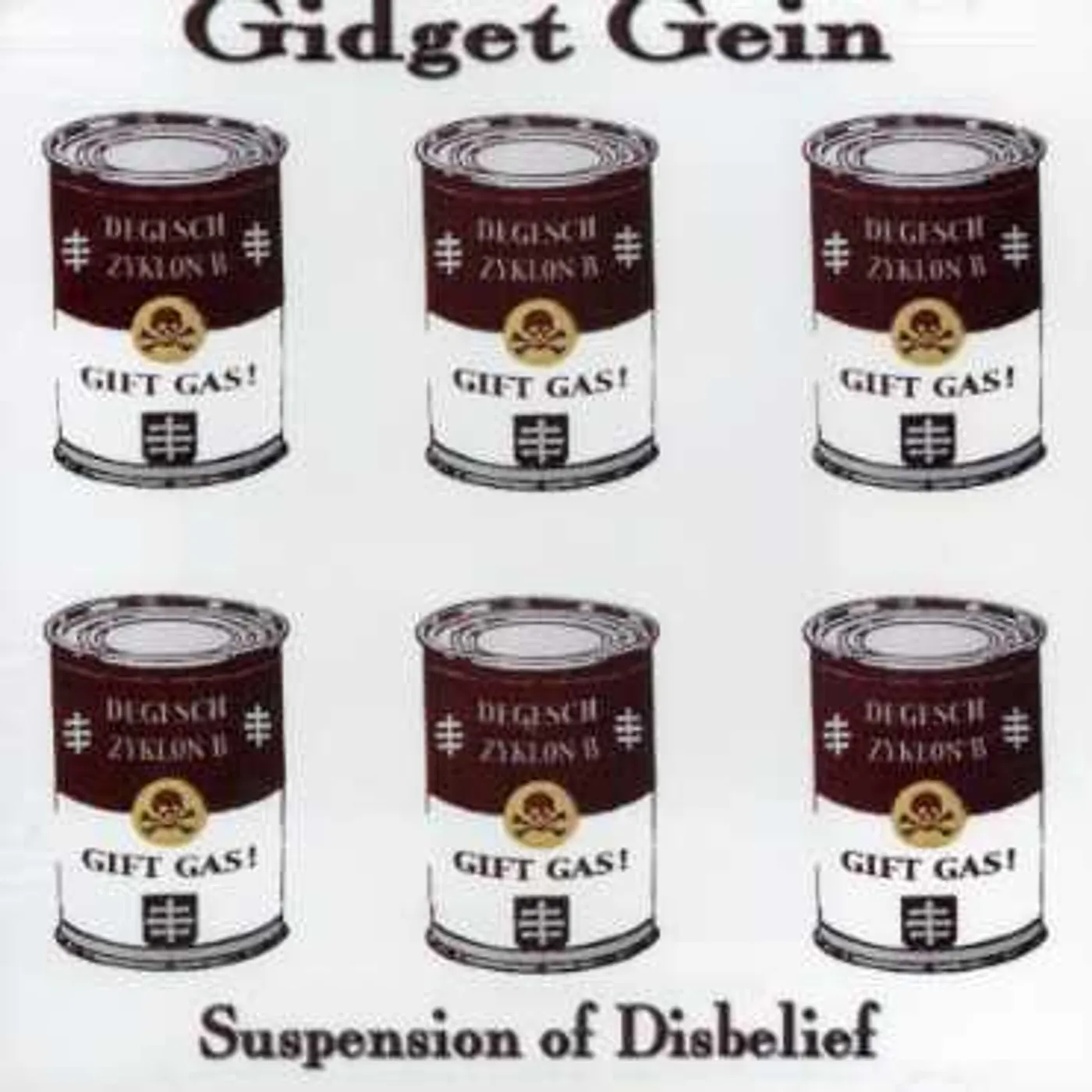 Gidget Gein SUSPENSION OF DISBELIEF CD