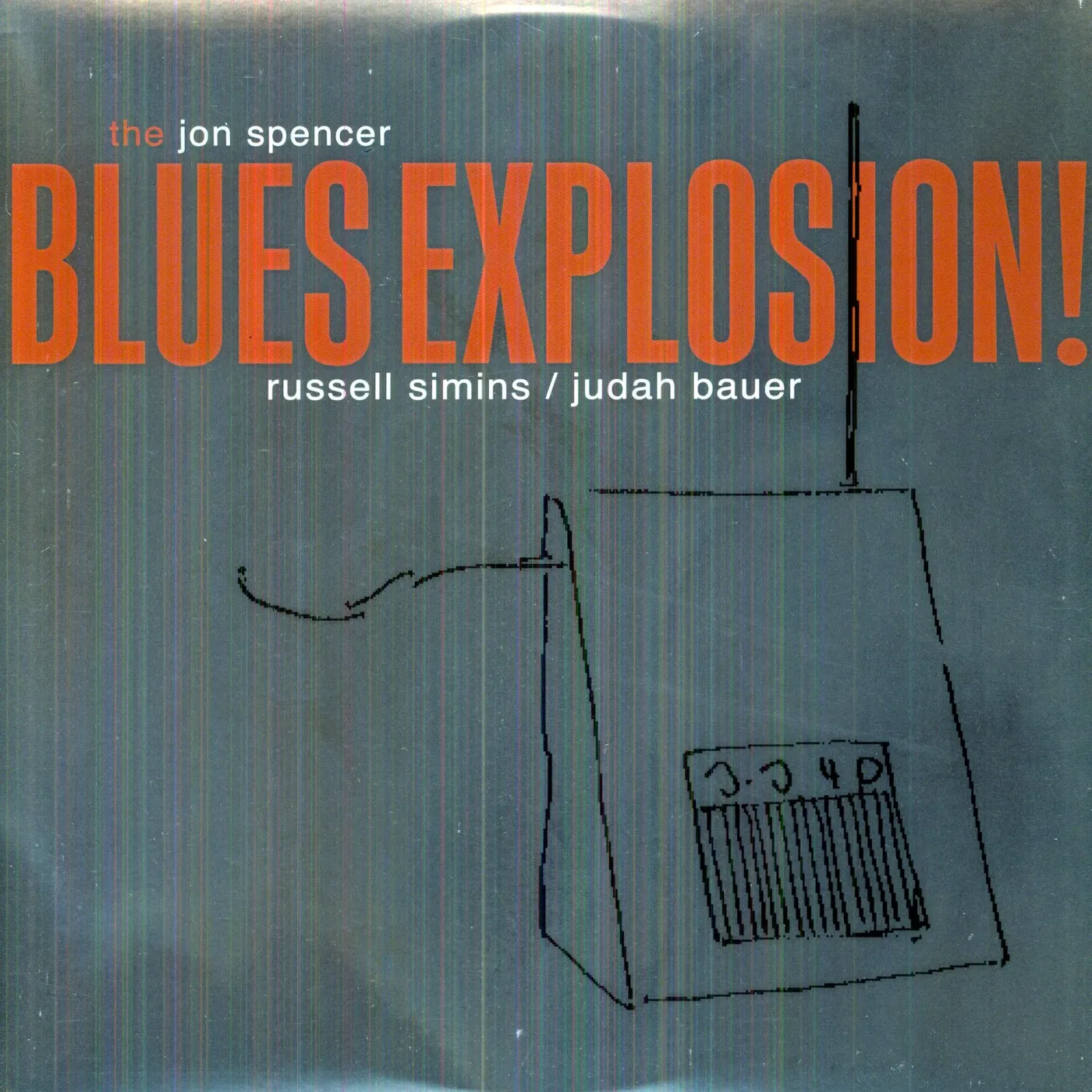 The Jon Spencer Blues Explosion Orange Vinyl Record