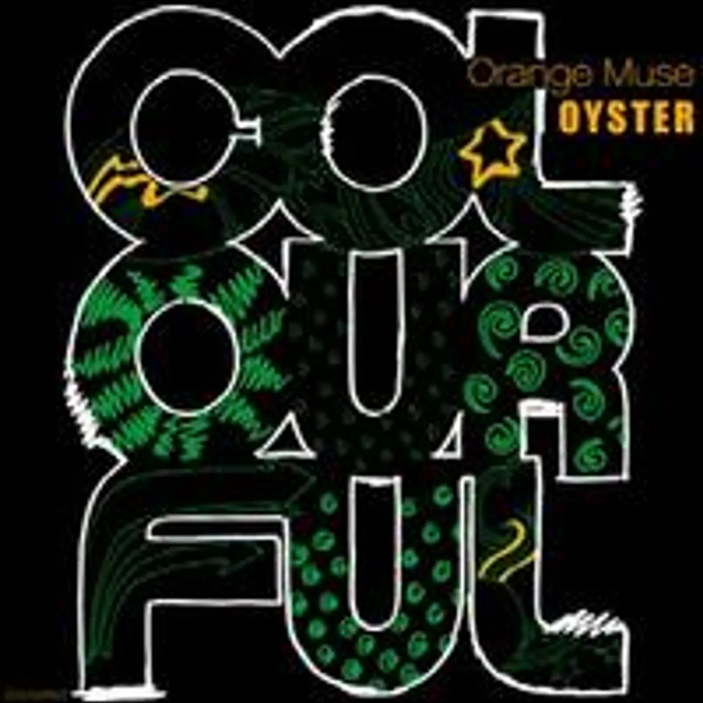 Orange Muse Oyster Vinyl Record