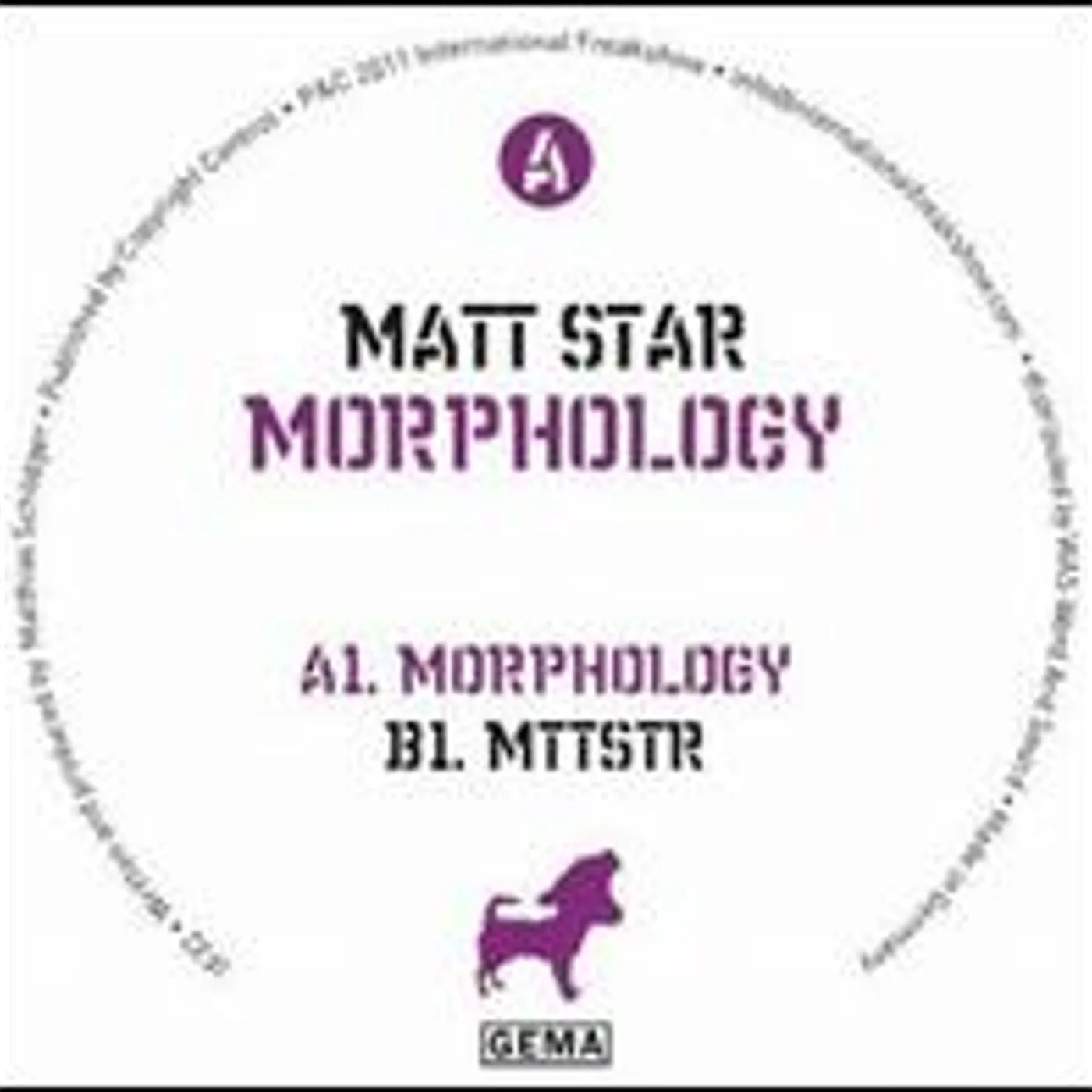 Matt Star MORPHOLOGY Vinyl Record